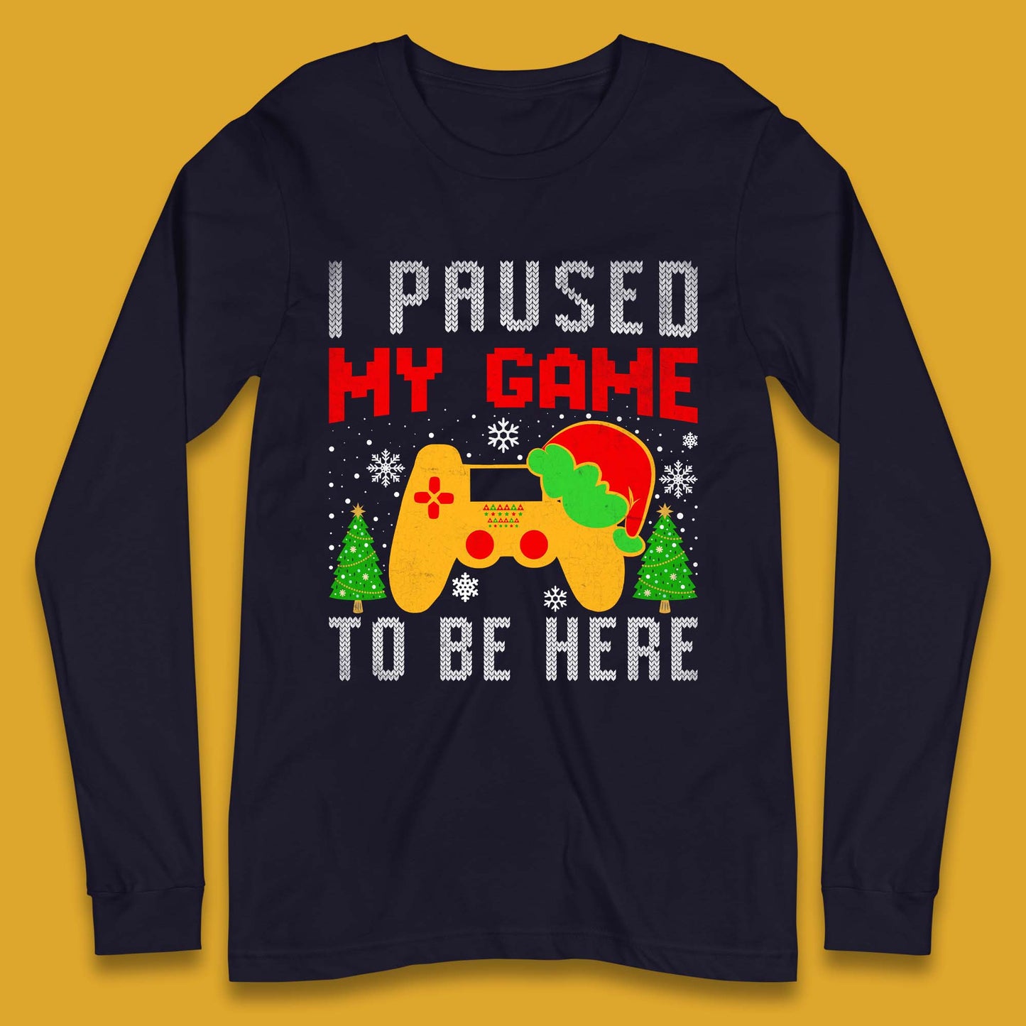 Gamer Christmas Long Sleeve T-Shirt