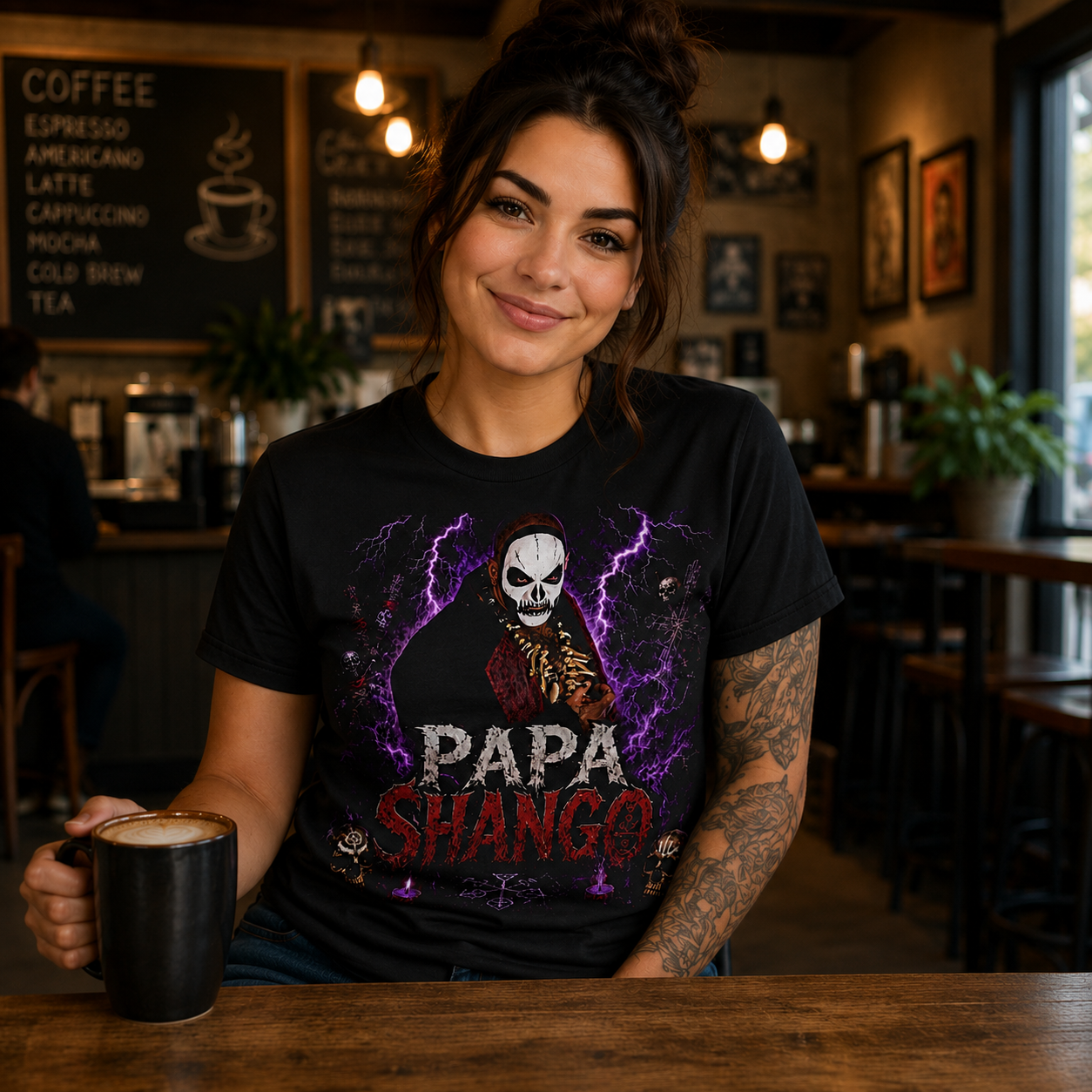 Papa Shango WWF Pro Wrestling T Shirt