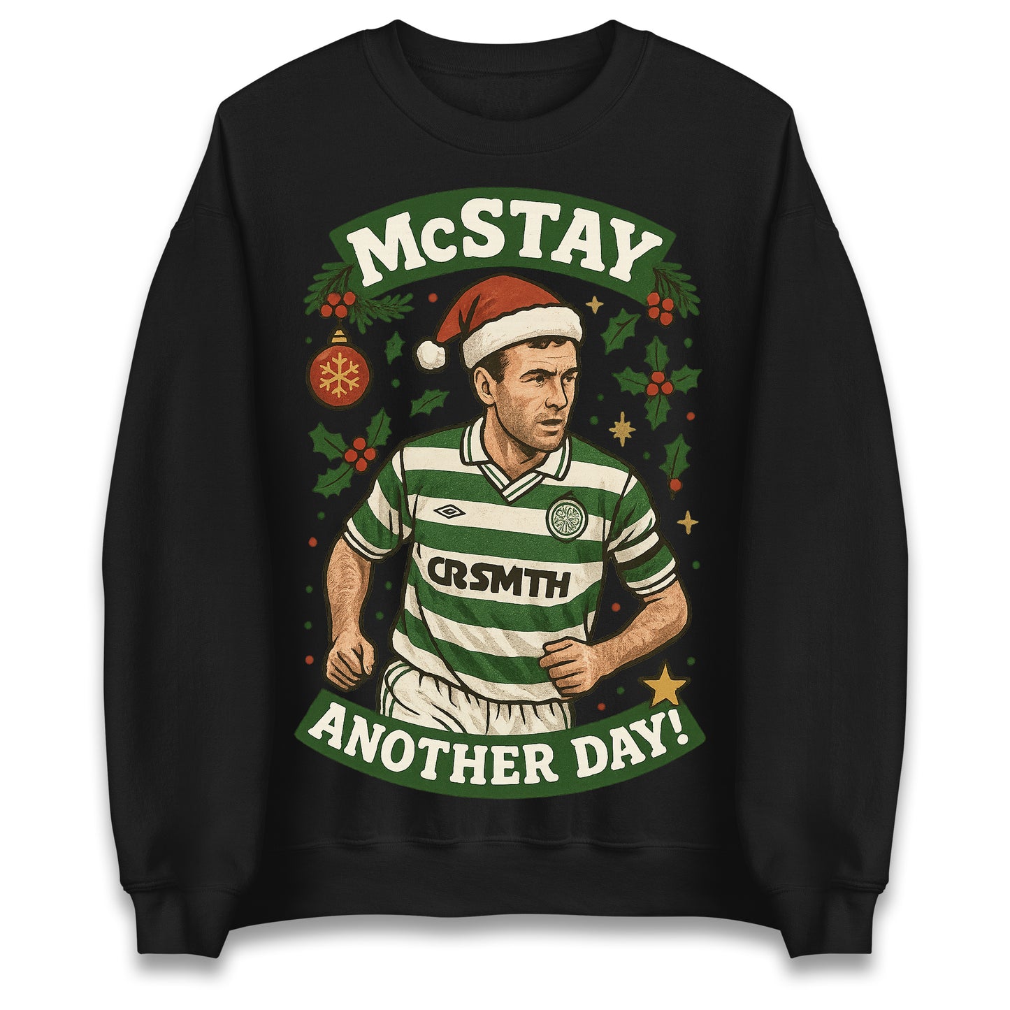 McStay Another Day Celtic Christmas Jumper