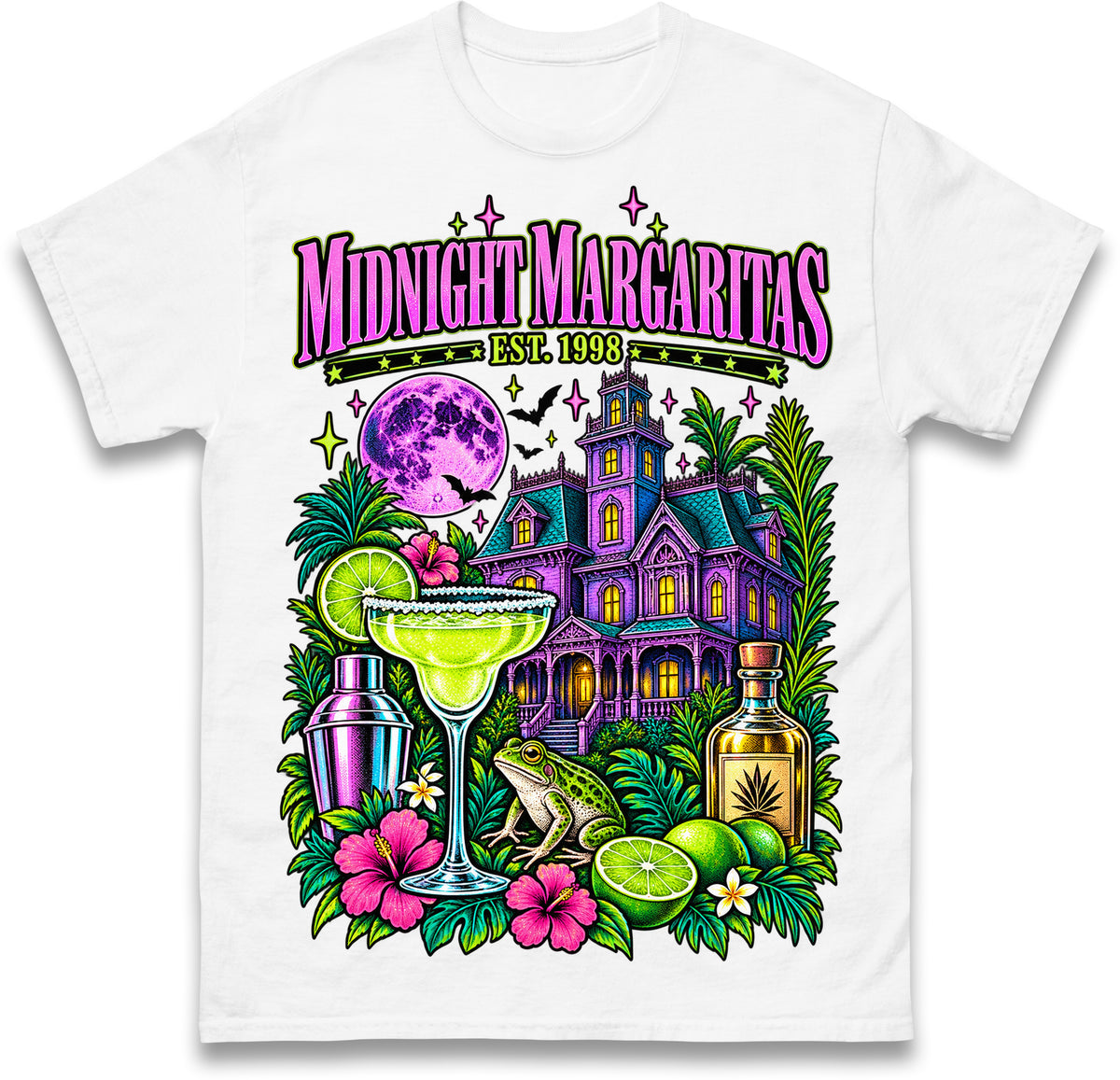 Practical Magic Midnight Margaritas Witchy Halloween Shirt, Spooky Tee