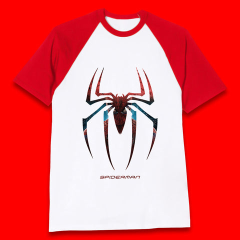 Spiderman Logo Amazing Spider Man Marvel Comics Character Superhero Marvel Avengers Spiderman Baseball T Shirt