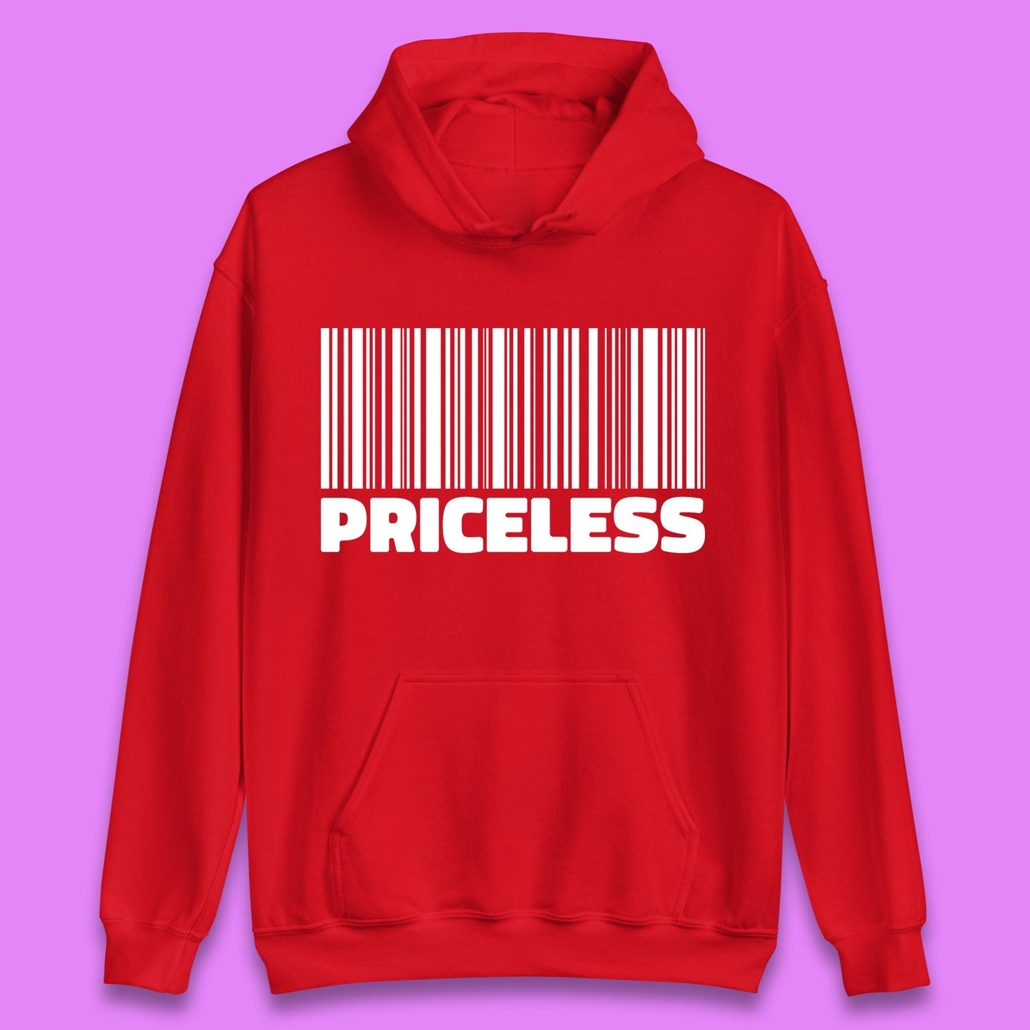 Scan For Priceless Barcode Funny Label Inspirational Empowerment Unisex Hoodie