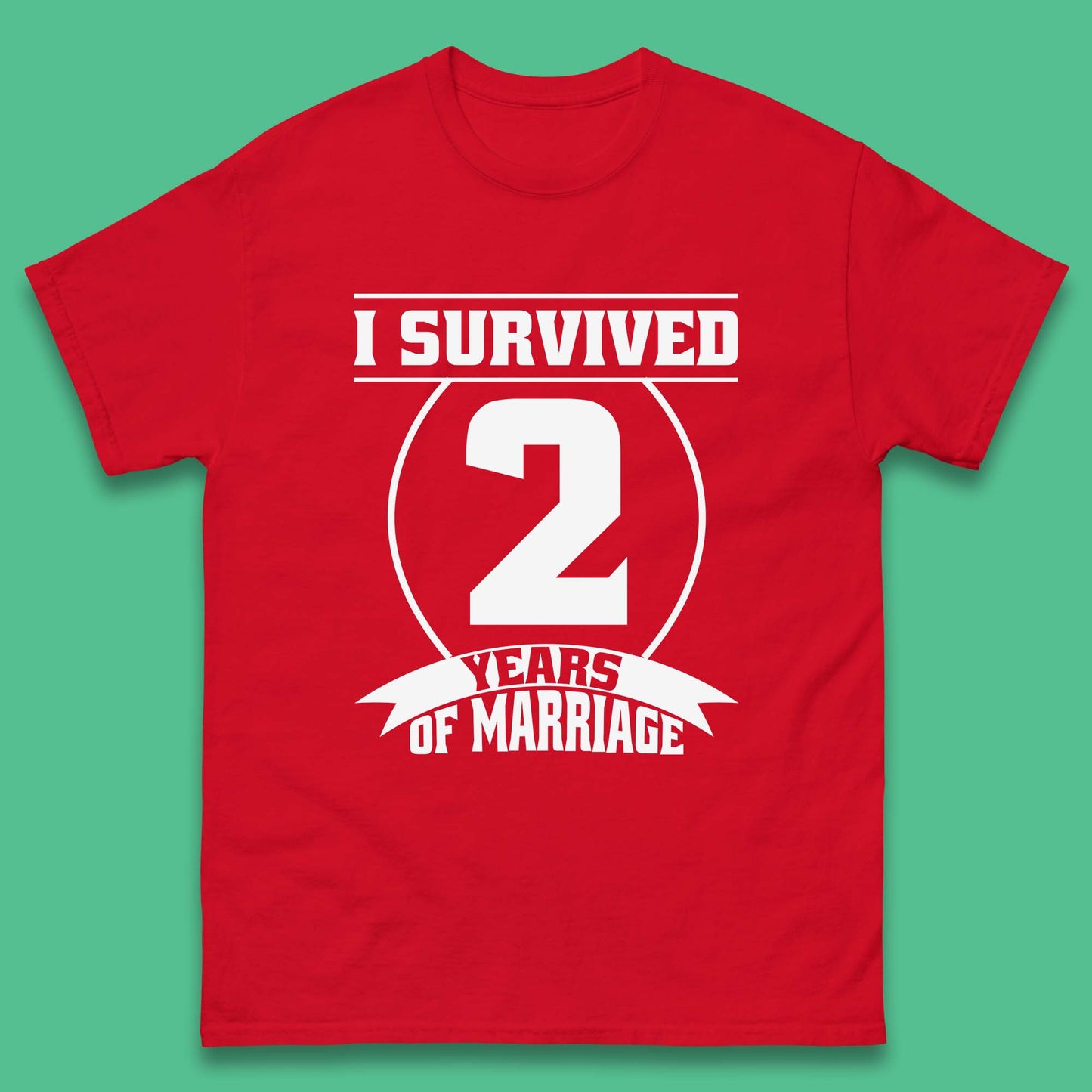2nd Wedding Anniversary Gift T Shirt