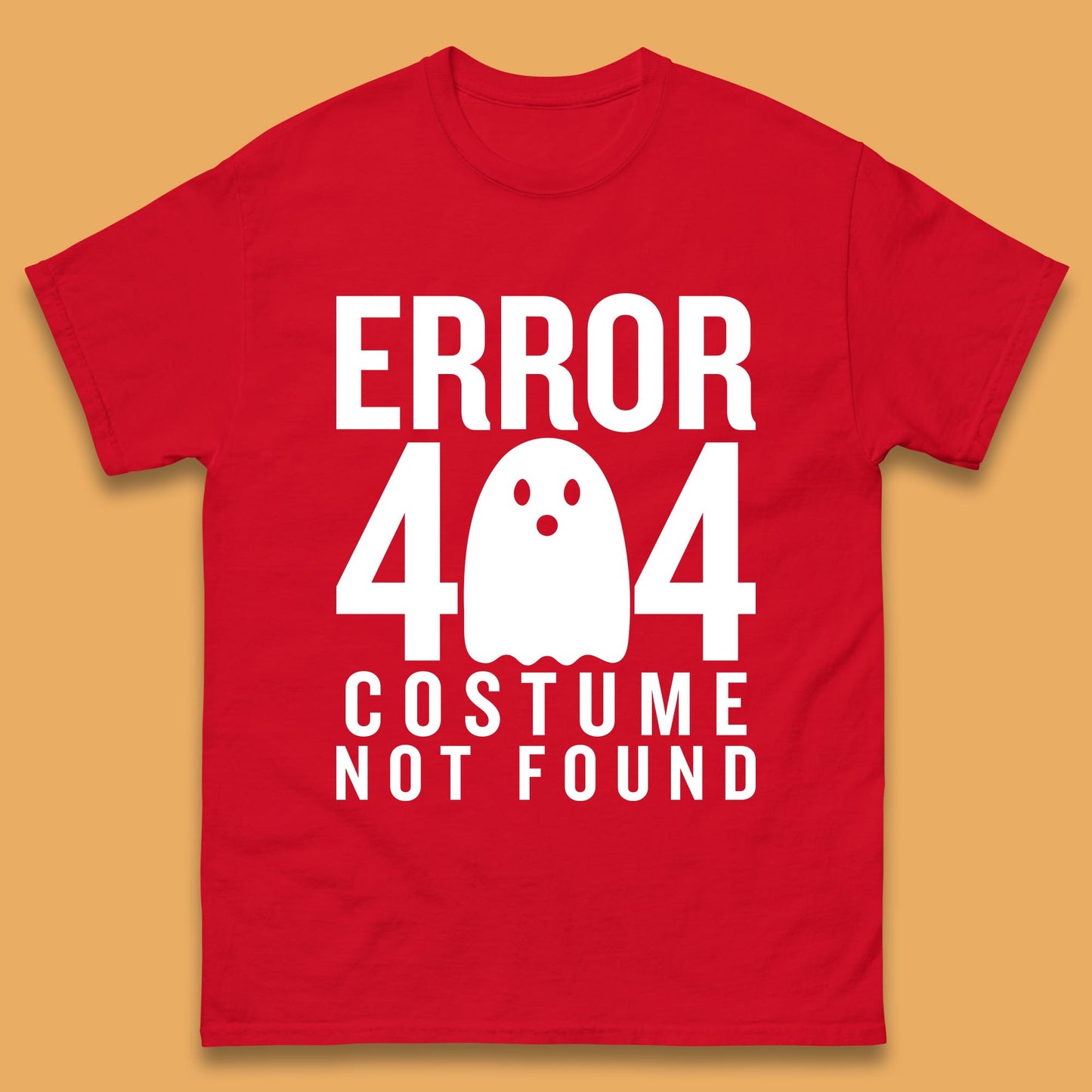 Error 404 Costume Not Found Halloween This Is My Halloween Costume Error 404 Mens Tee Top