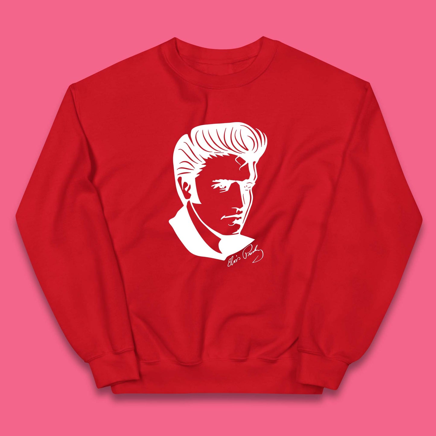 Elvis Presley American Singer King Of Rock And Roll Elvis Presley Lovers Kids Jumper
