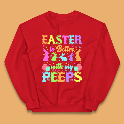 Easter Better With My Peeps Kids Jumper