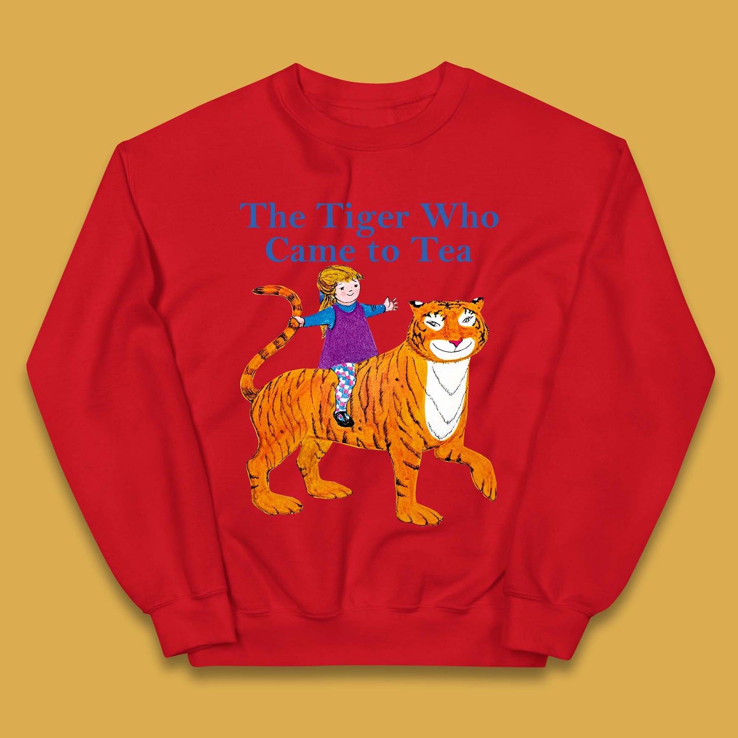The Tiger Who Came To Tea Book Day Kids Jumper