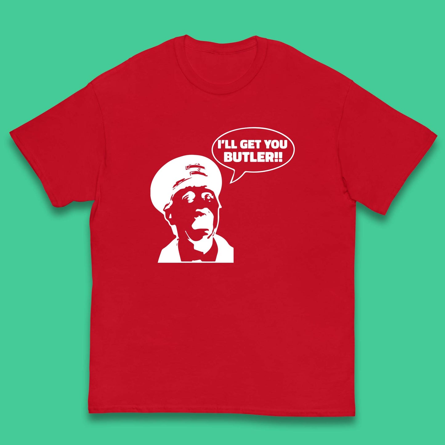 I'll Get You Butler Blakey On The Buses Bus Inspector Cult Comedy Legend Kids T Shirt