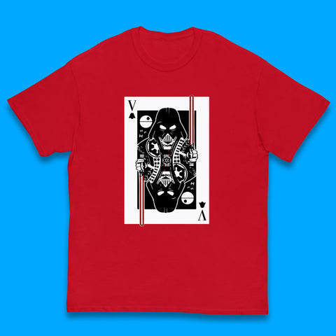 Star Wars Fictional Character Darth Vader Playing Card Vader King Card Sci-fi Action Adventure Movie 46th Anniversary Kids T Shirt