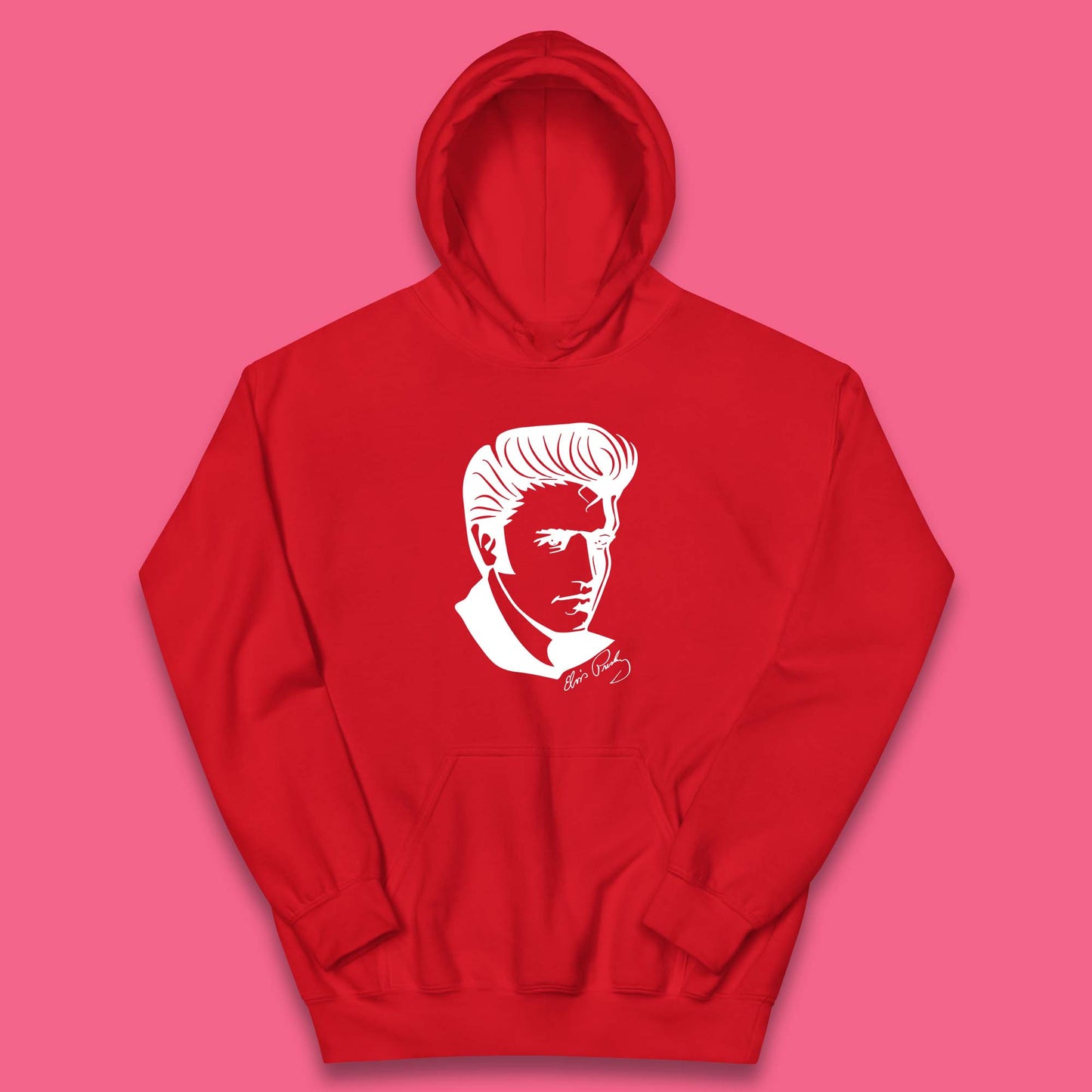 Elvis Presley American Singer King Of Rock And Roll Elvis Presley Lovers Kids Hoodie