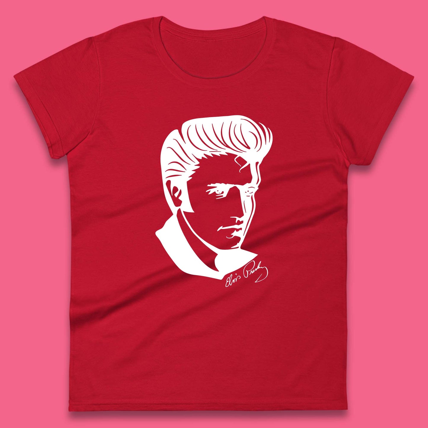 Elvis Presley American Singer King Of Rock And Roll Elvis Presley Lovers Womens Tee Top