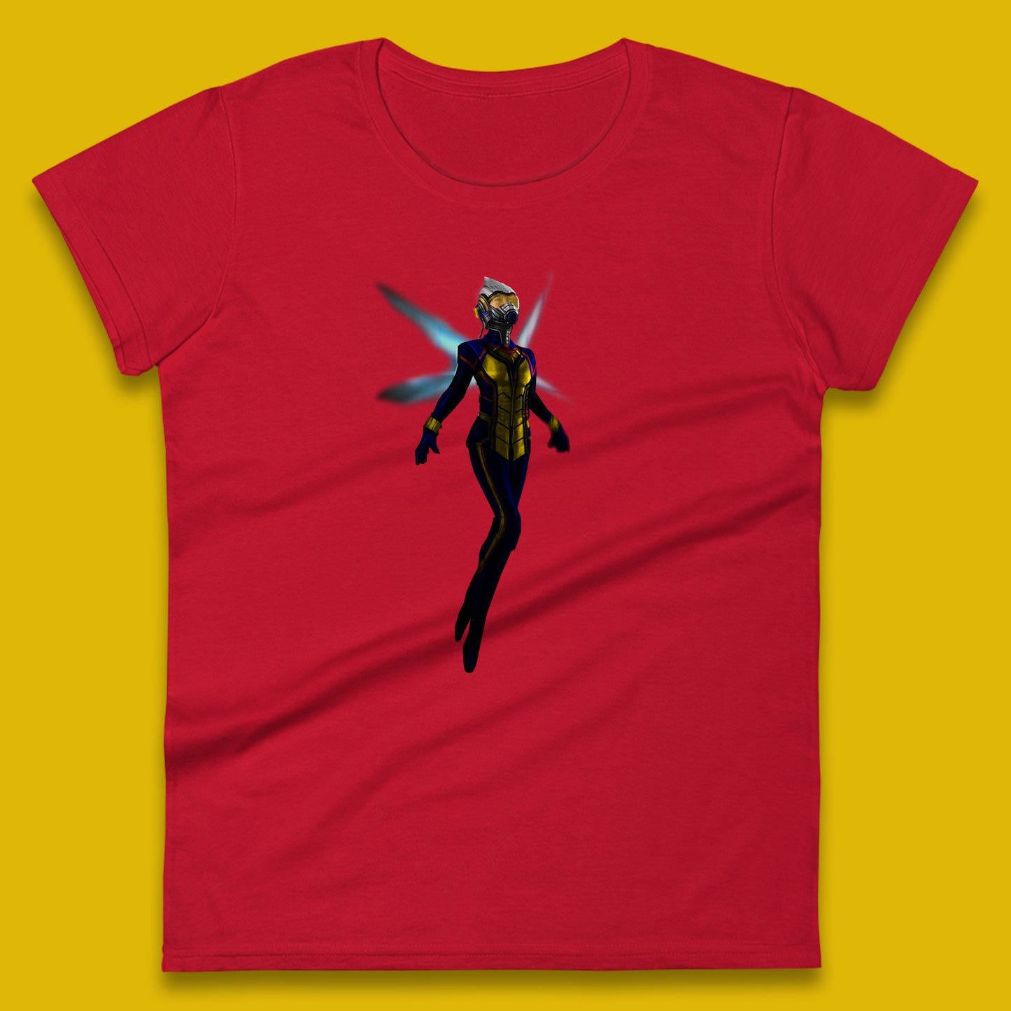 Marvel The Wasp Ant-Man Hank Pym Ghost Hope Pym Superhero Fictional Avengers Movie Character Womens Tee Top