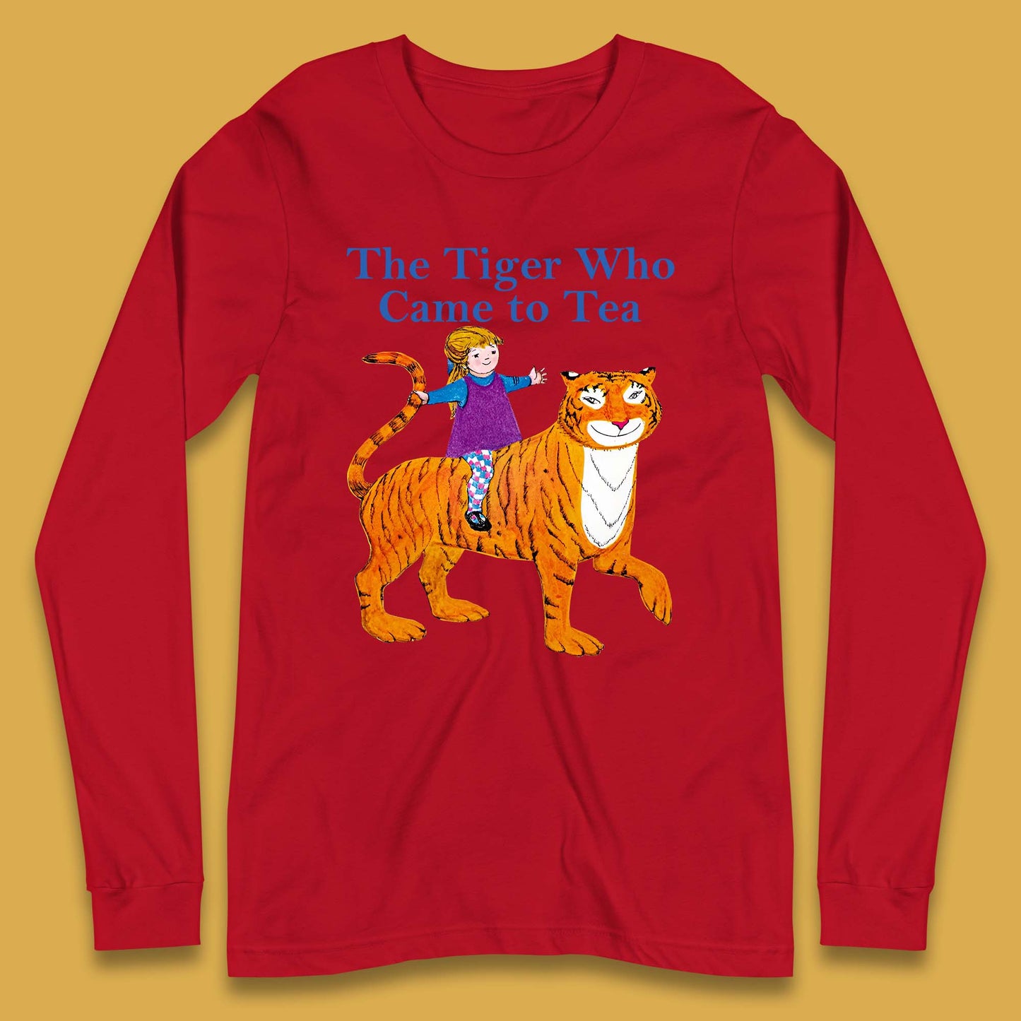 The Tiger Who Came To Tea Book Day Long Sleeve T-Shirt