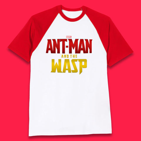 Marvel Ant Man and The Wasp American Comic Superhero Marvel Avengers Movie Baseball T Shirt
