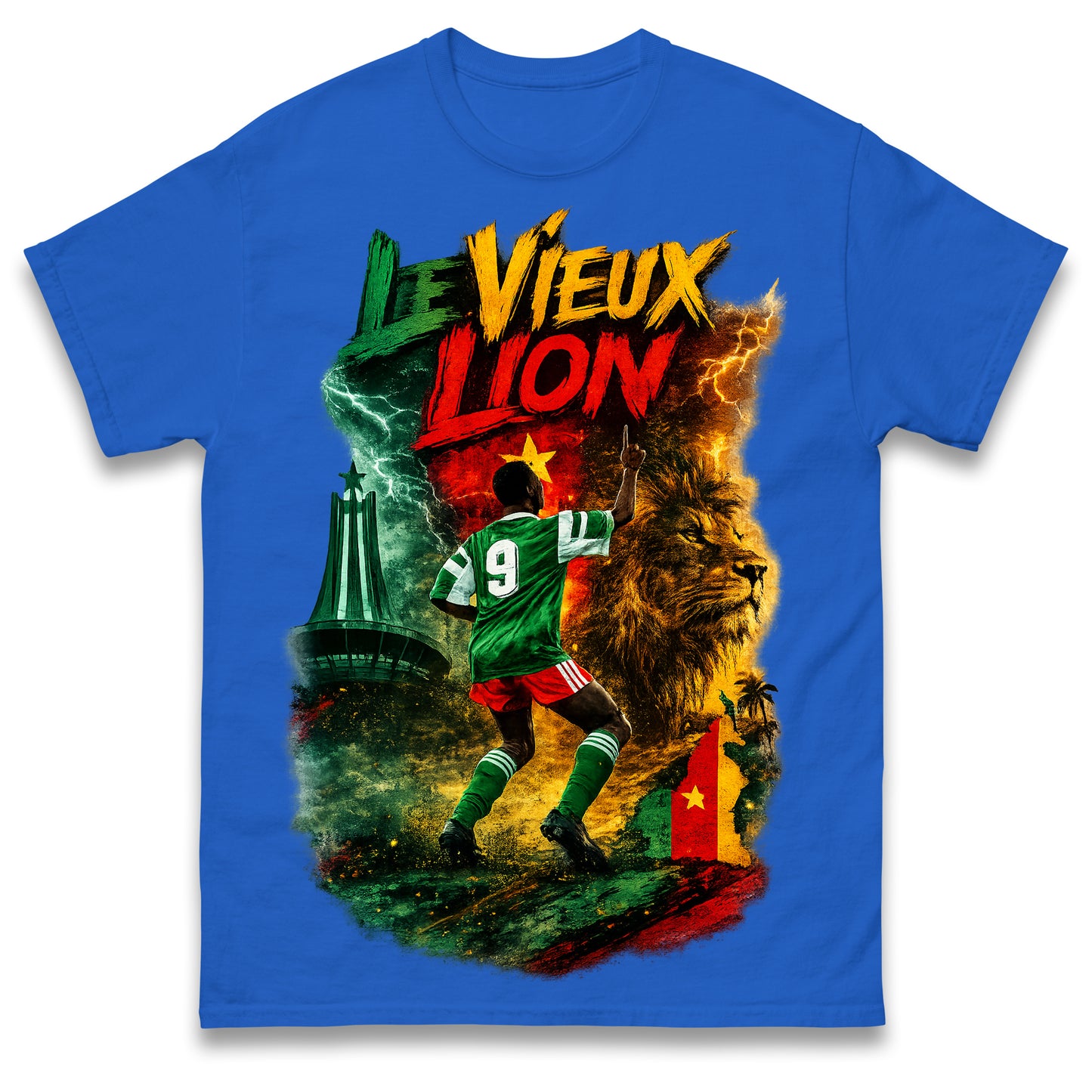 Roger Milla Cameroon Football Shirt