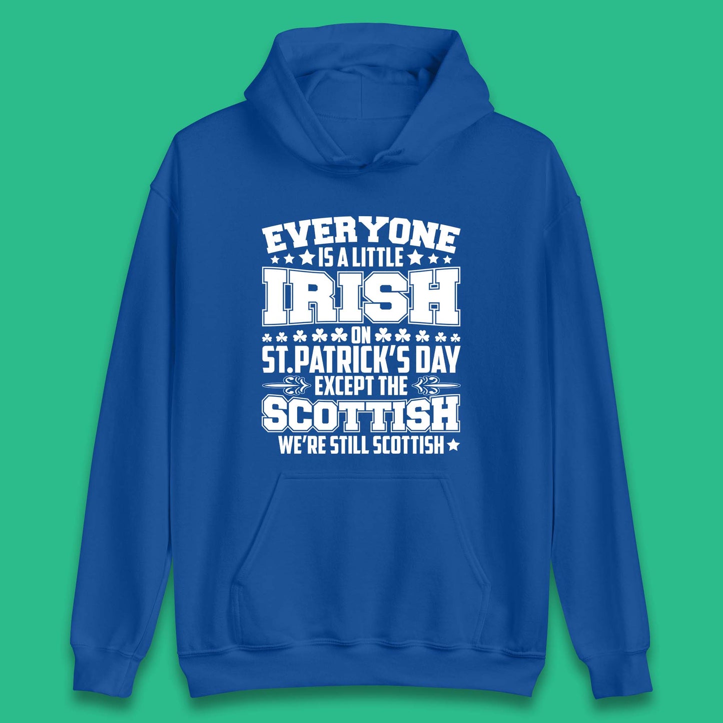 Scottish St Patrick's Day Unisex Hoodie