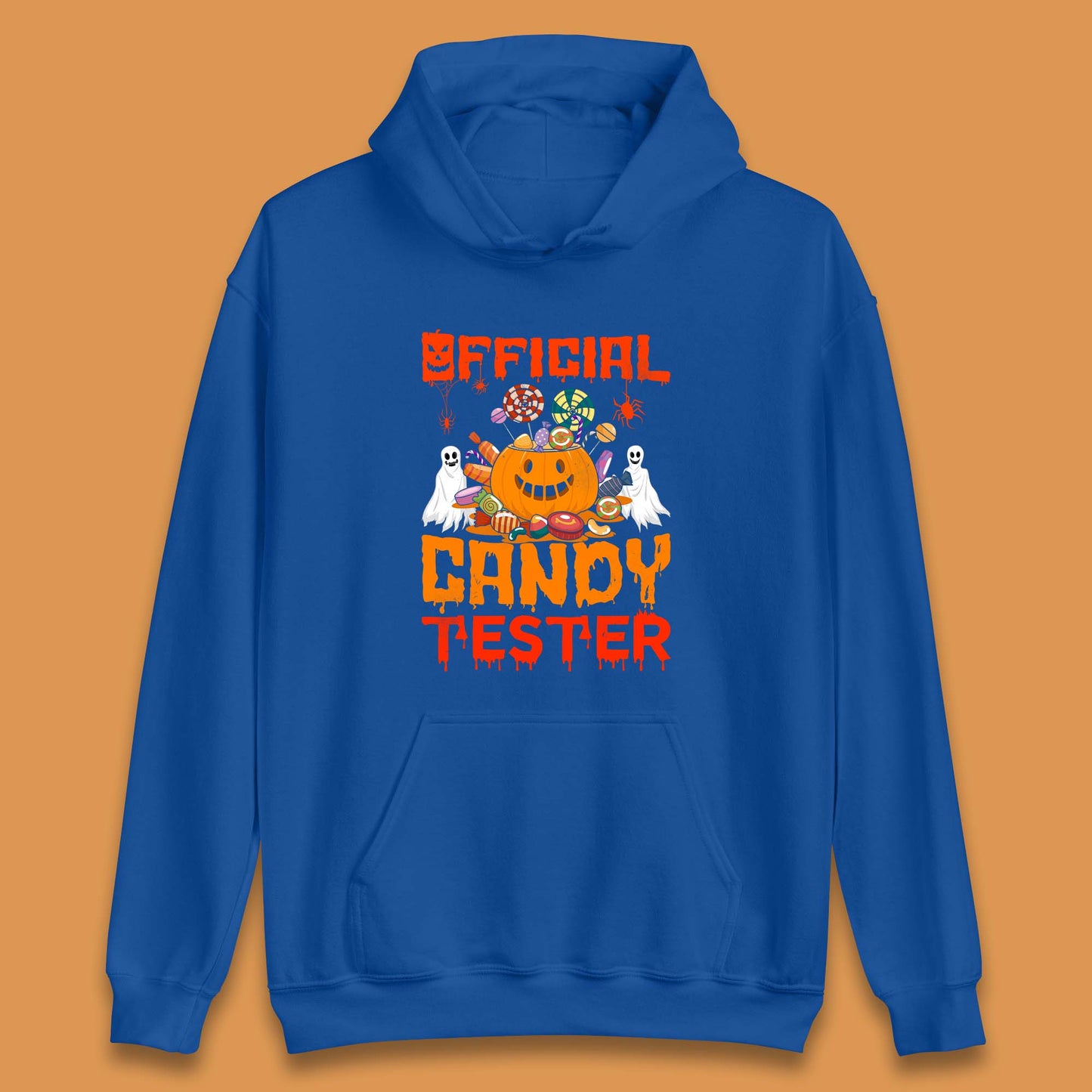 Official Candy Tester Halloween Trick Or Treat Funny Halloween Party Unisex Hoodie