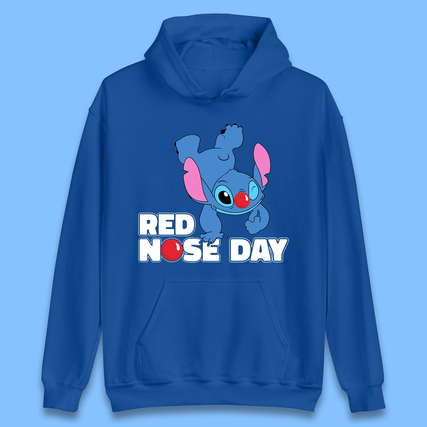 Stitch Red Nose Day Unisex Hoodie