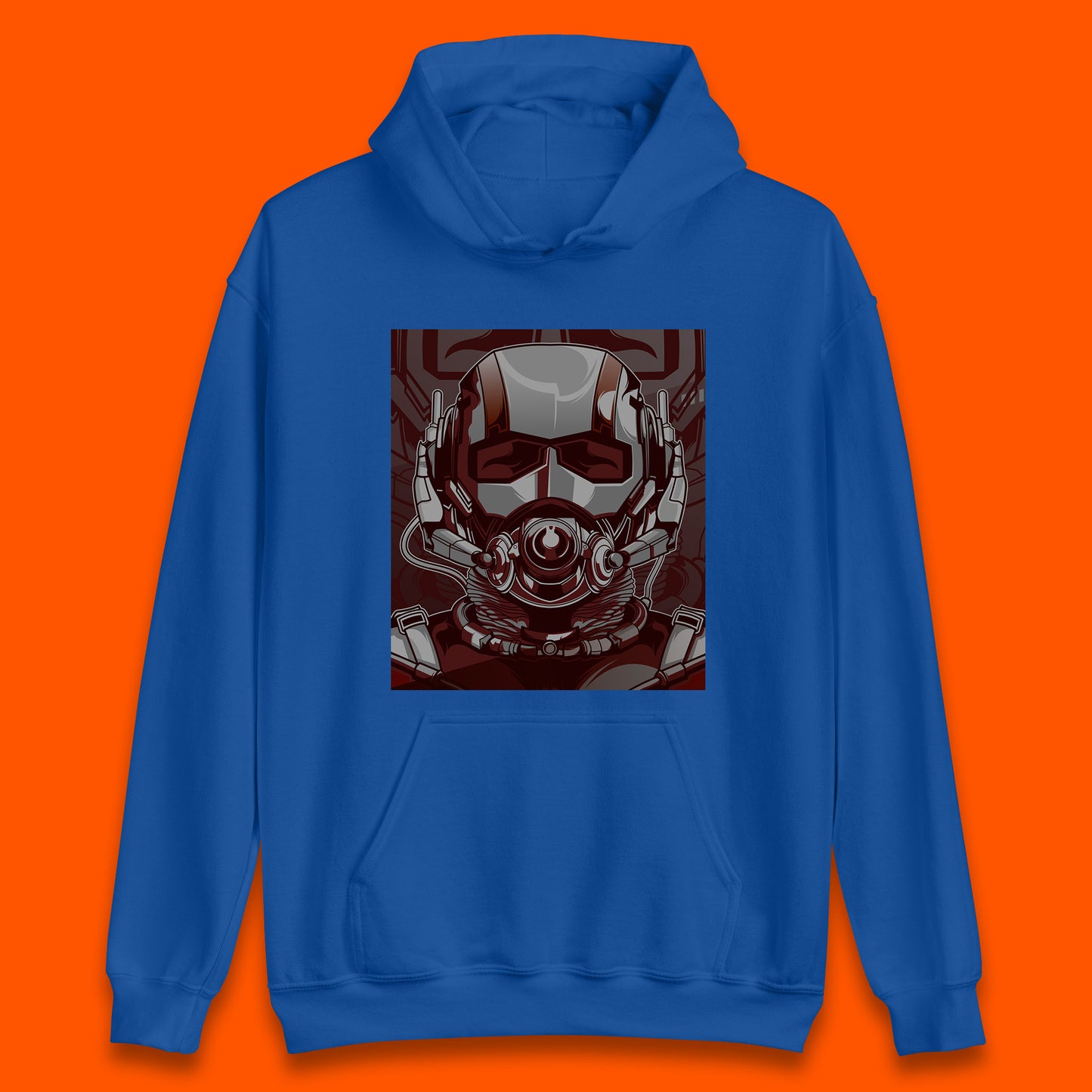 Marvel Comics Ant Man And The Wasp American Superhero Film Ant Man Face Helmet Avengers Movie Unisex Hoodie