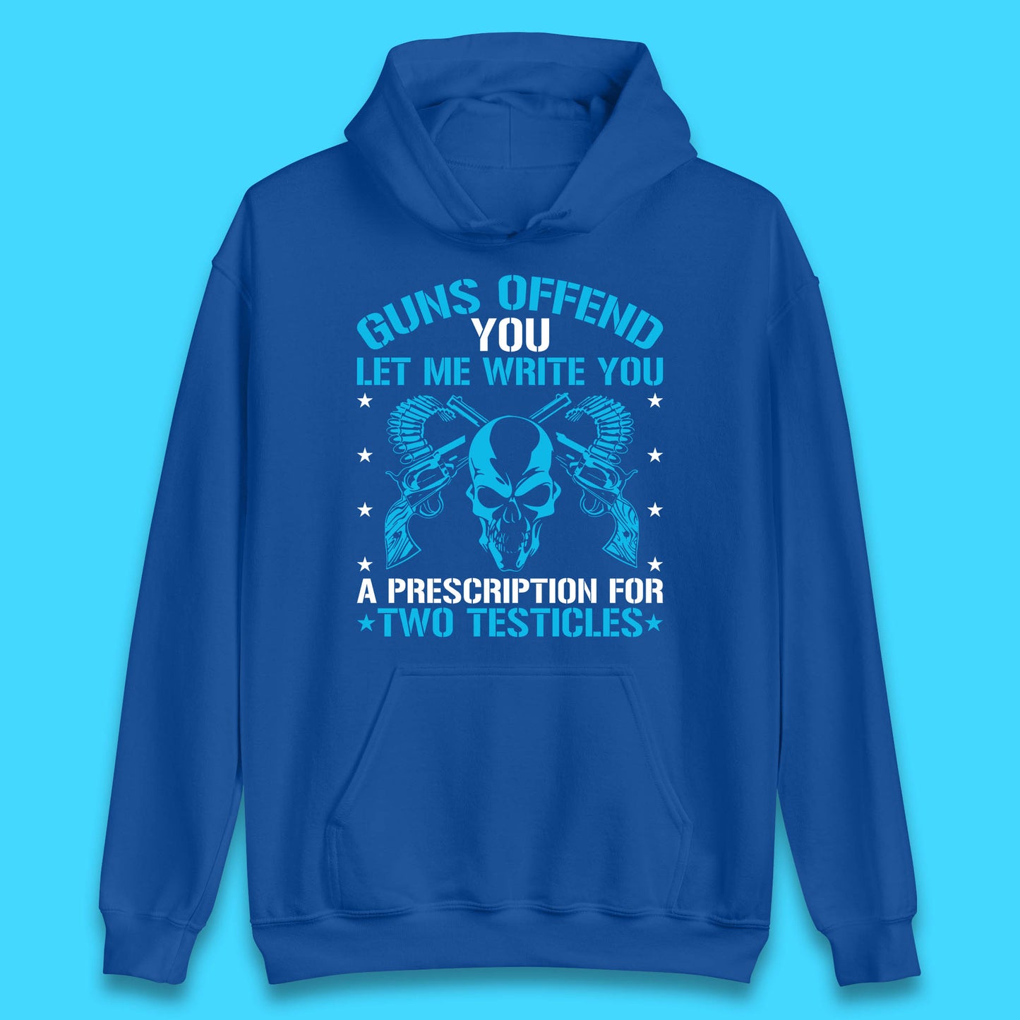 2nd Amendment Guns Offend You Let Me Write You Unisex Hoodie