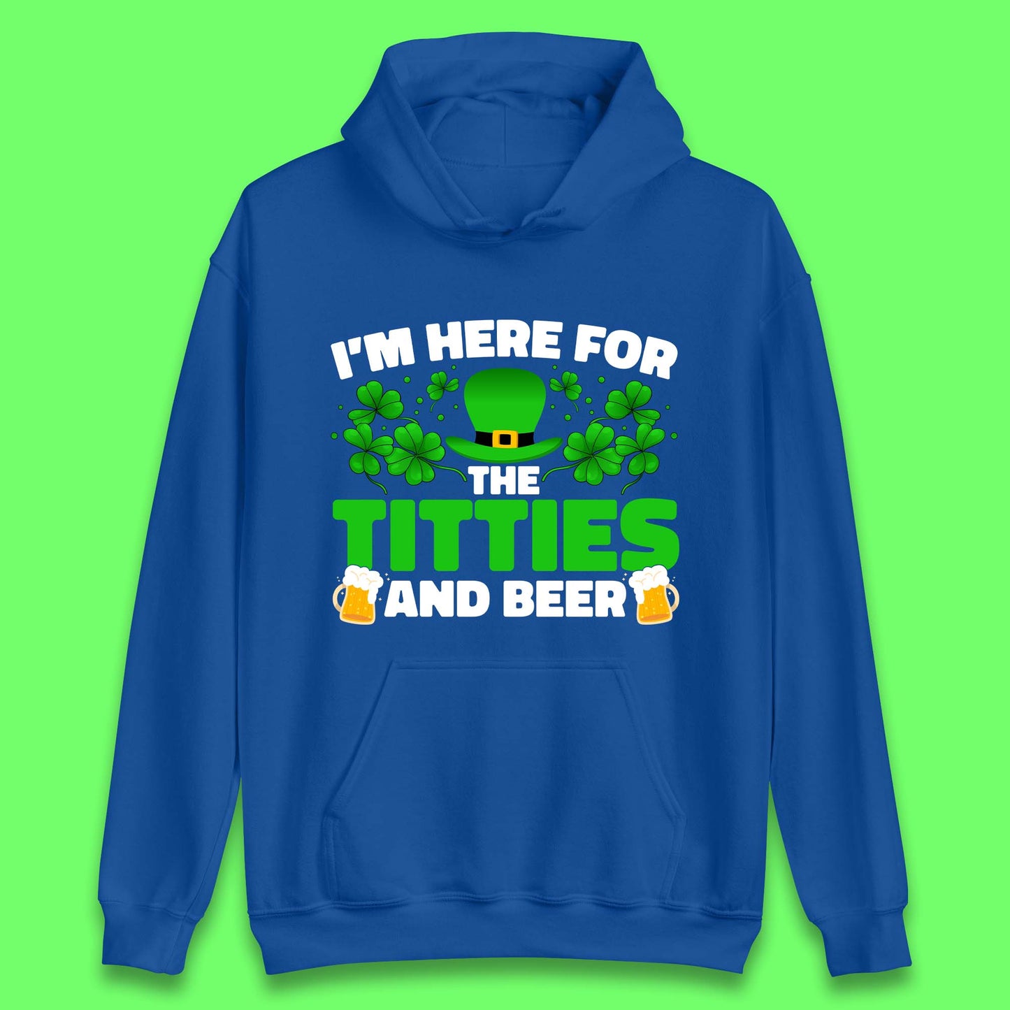 Rude St Patricks Day Hoodies UK