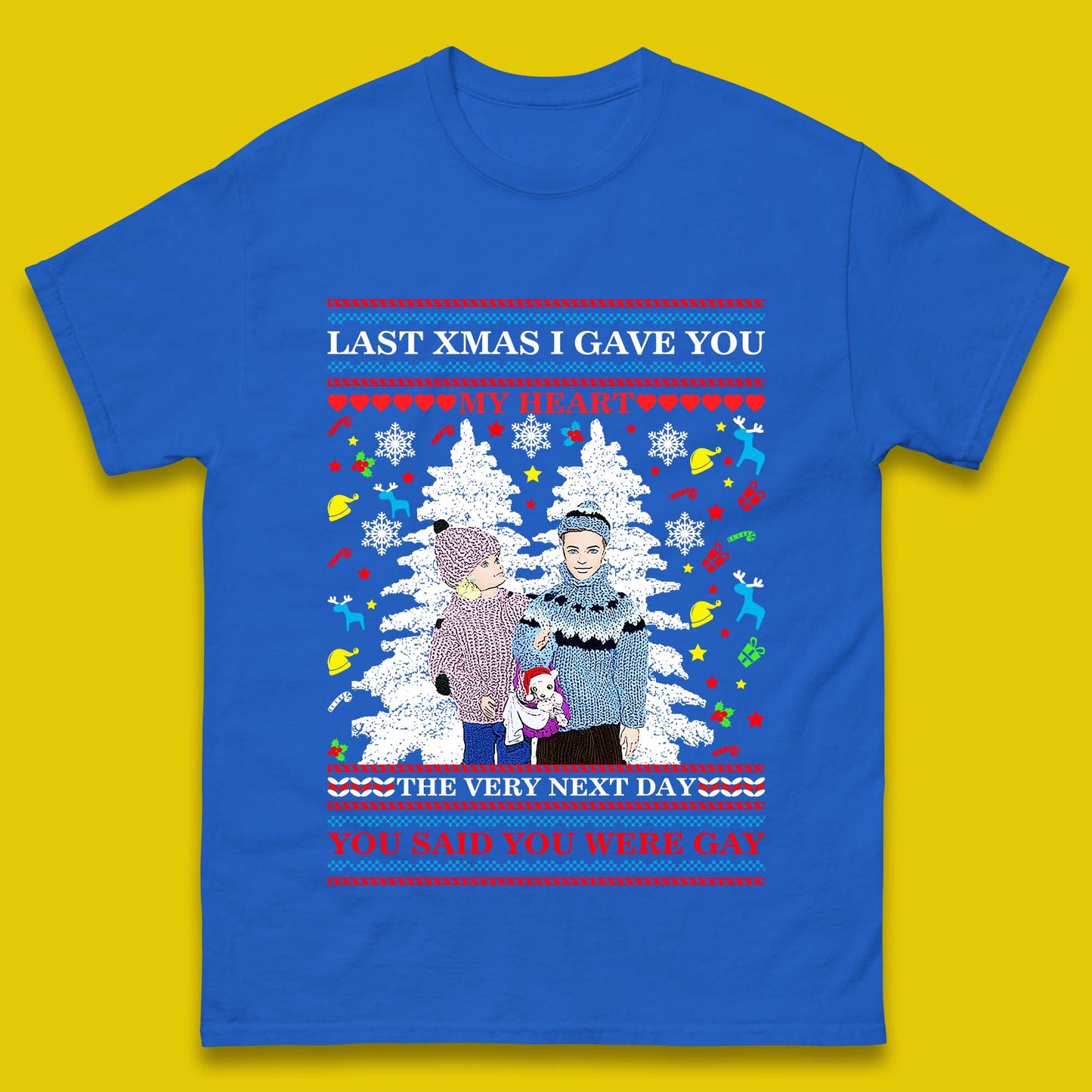 gay christmas t shirt