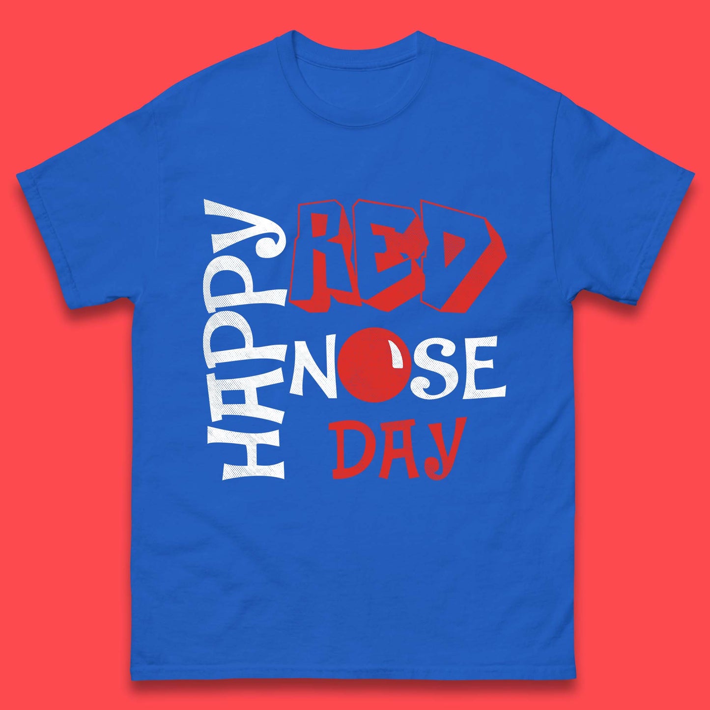Happy Red Nose Day Mens T-Shirt