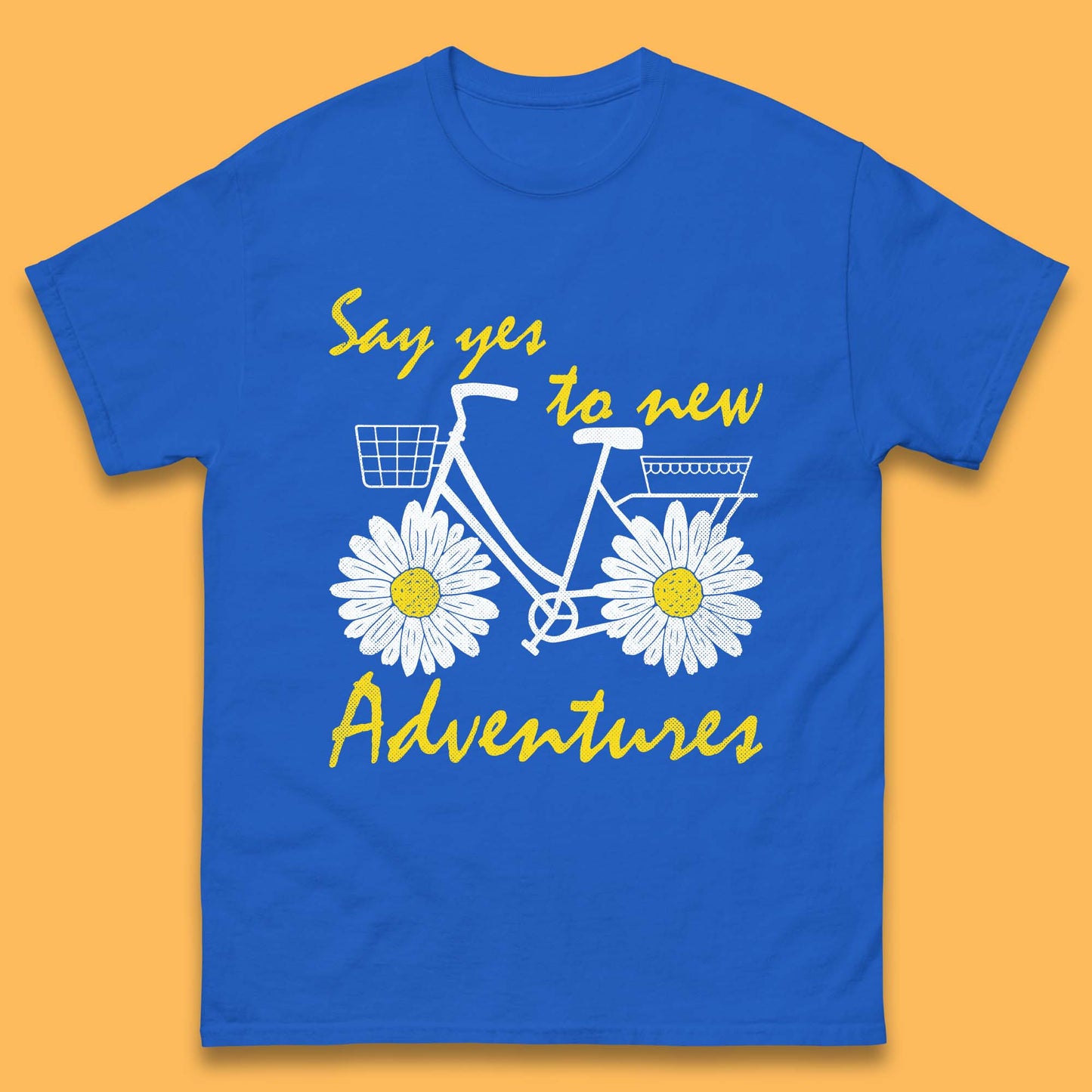 Say Yes To New Adventure Mens T-Shirt