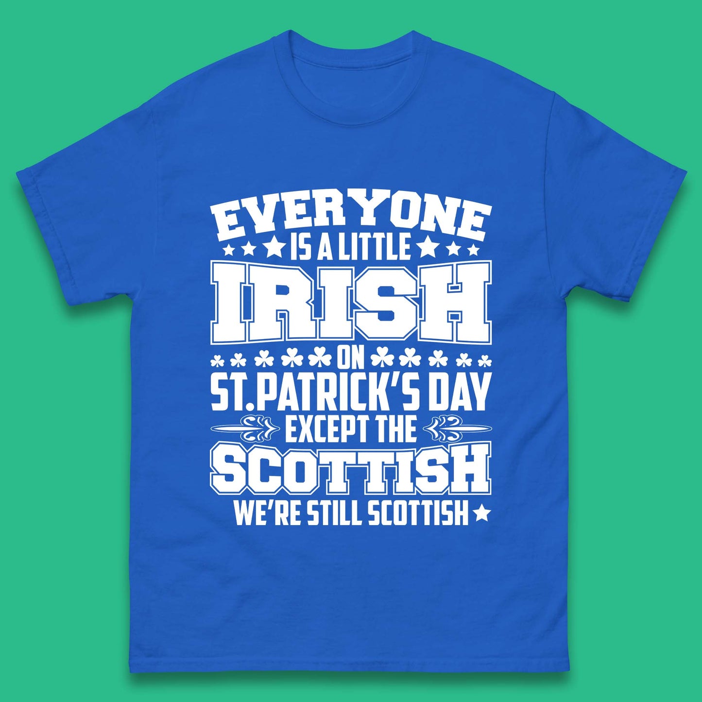 Scottish St Patrick's Day Mens T-Shirt