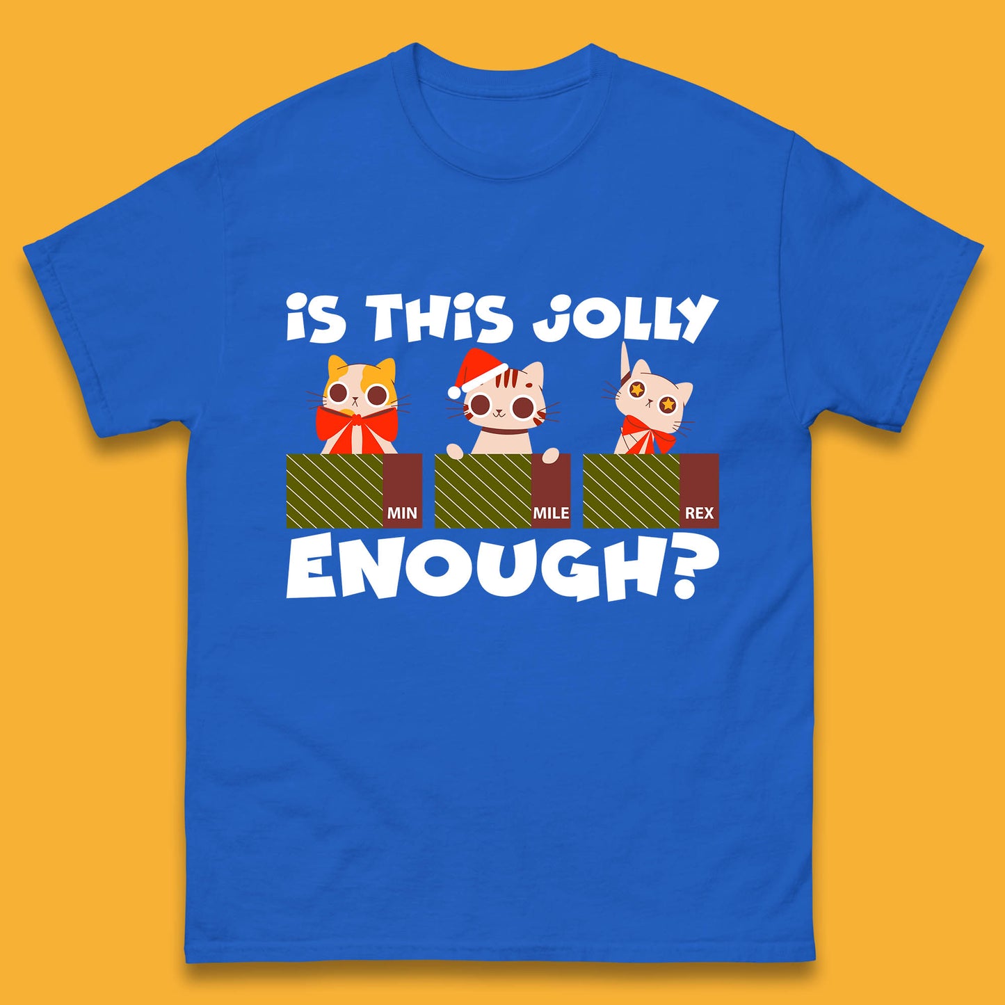 christmas cat t shirt