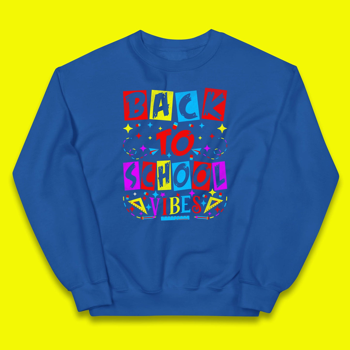End of School Vocation Back To School Vibes Students Appreciation Teach Love Inspire Kids Jumper