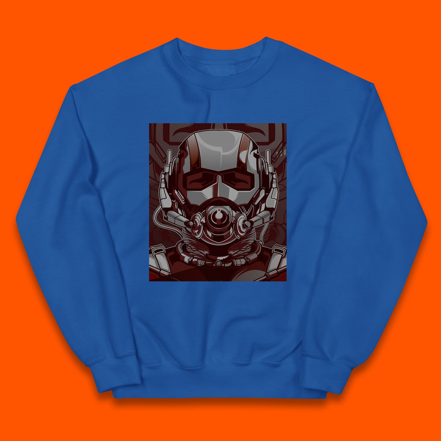 Marvel Comics Ant Man And The Wasp American Superhero Film Ant Man Face Helmet Avengers Movie Kids Jumper