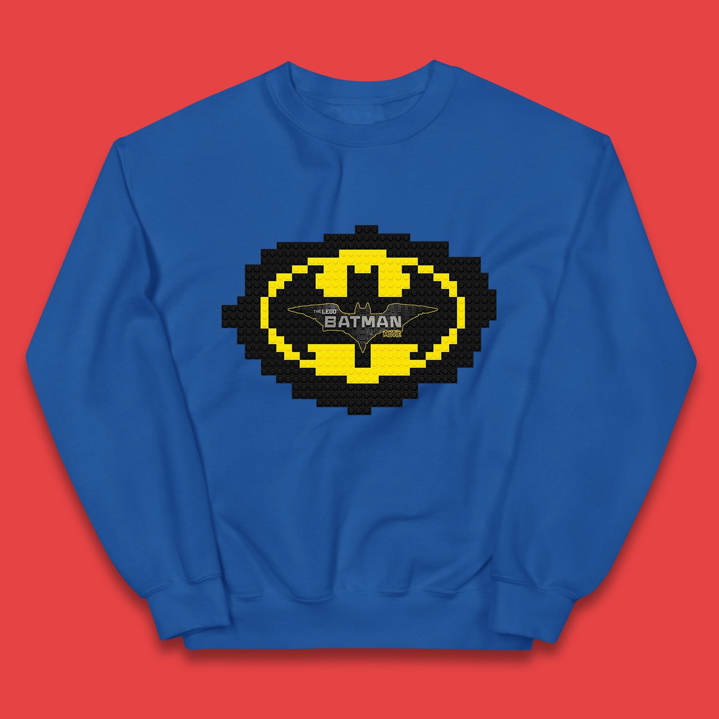 The Lego Batman Movie Superhero Building Bricks Block DC Comics Batman Master Builder Animated Superhero Comedy Film Kids Jumper