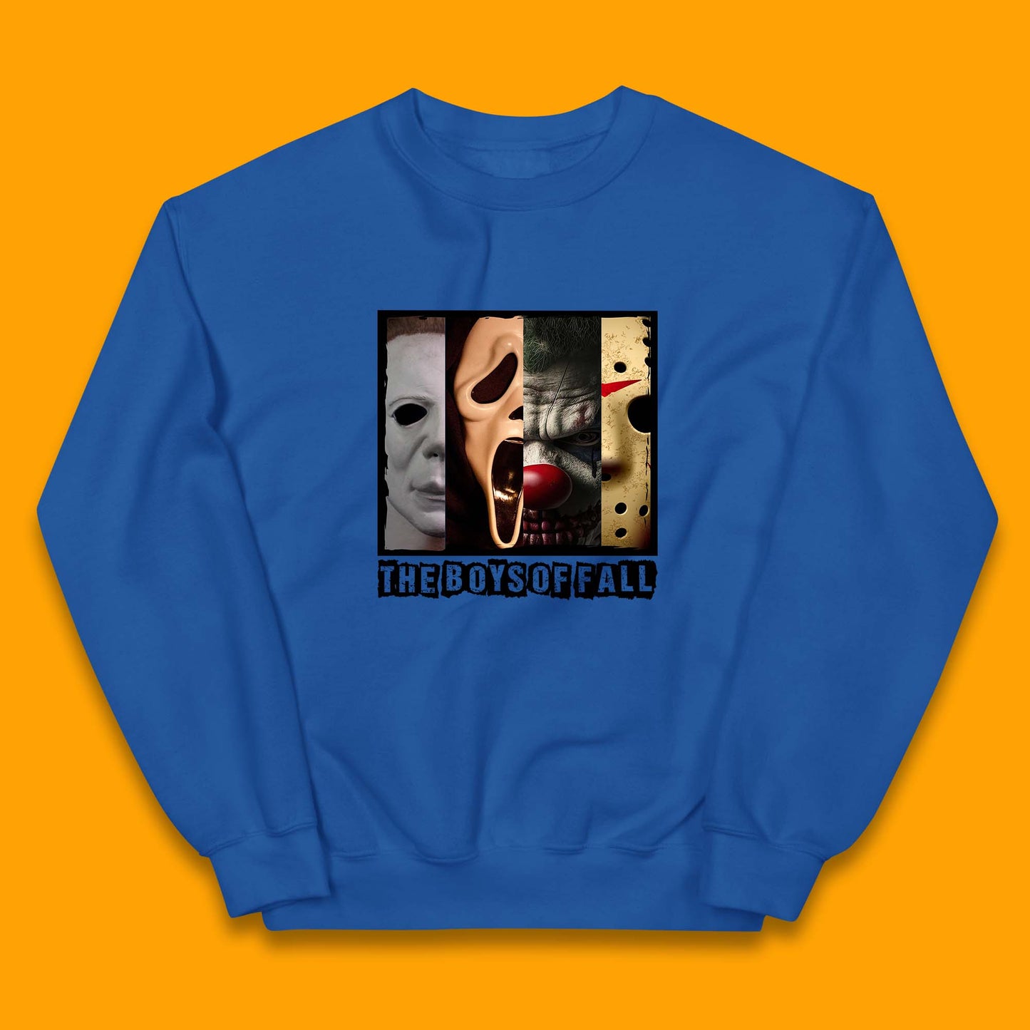 The Boys Of Fall Halloween Horror Movie Characters Friends Halloween Villians Serial Killers Kids Jumper
