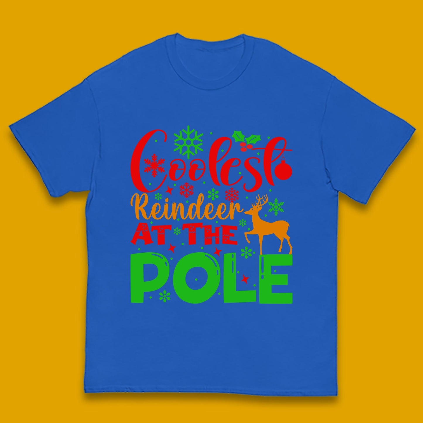 coolest reindeer t shirt