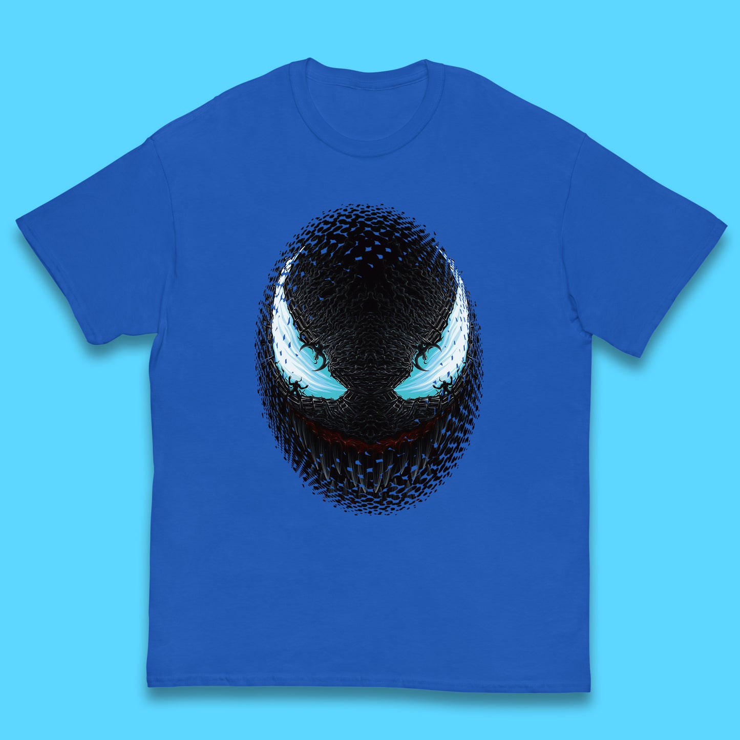 Marvel Venom Amoled Angry Venom Logo Marvel Avengers Superheros Movie Character Kids T Shirt