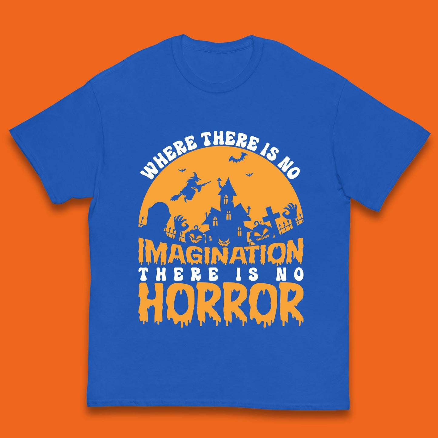 Where There Is No Imagination There Is No Horror Halloween Quote By Sir Arthur Conan Doyle Kids T Shirt