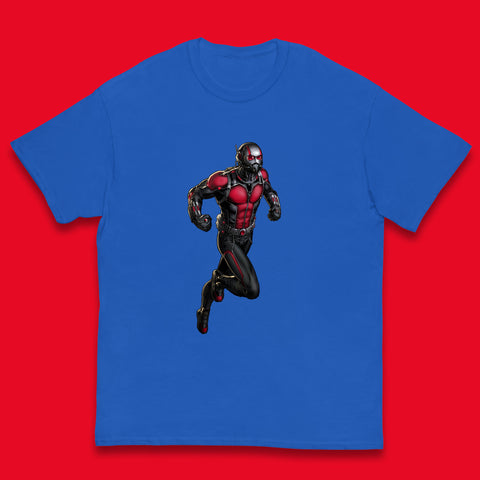 Ant Man and The Wasp Marvel Comics American Superhero Ant Man In Action Ant-Man Costume Avengers Movie Kids T Shirt