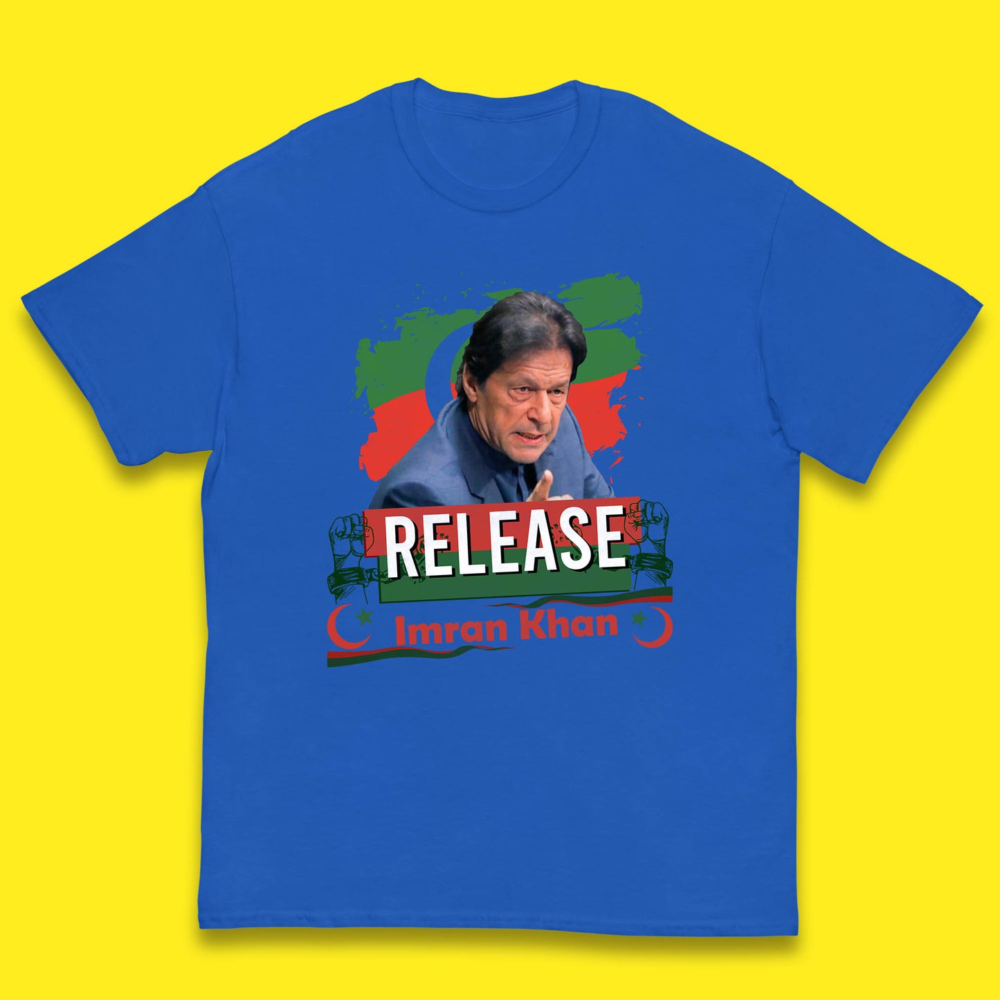 Release Imran Khan Prisoner No 804 Nation Stand With Imran Khan Pakistan Behind You Skipper Kids T Shirt