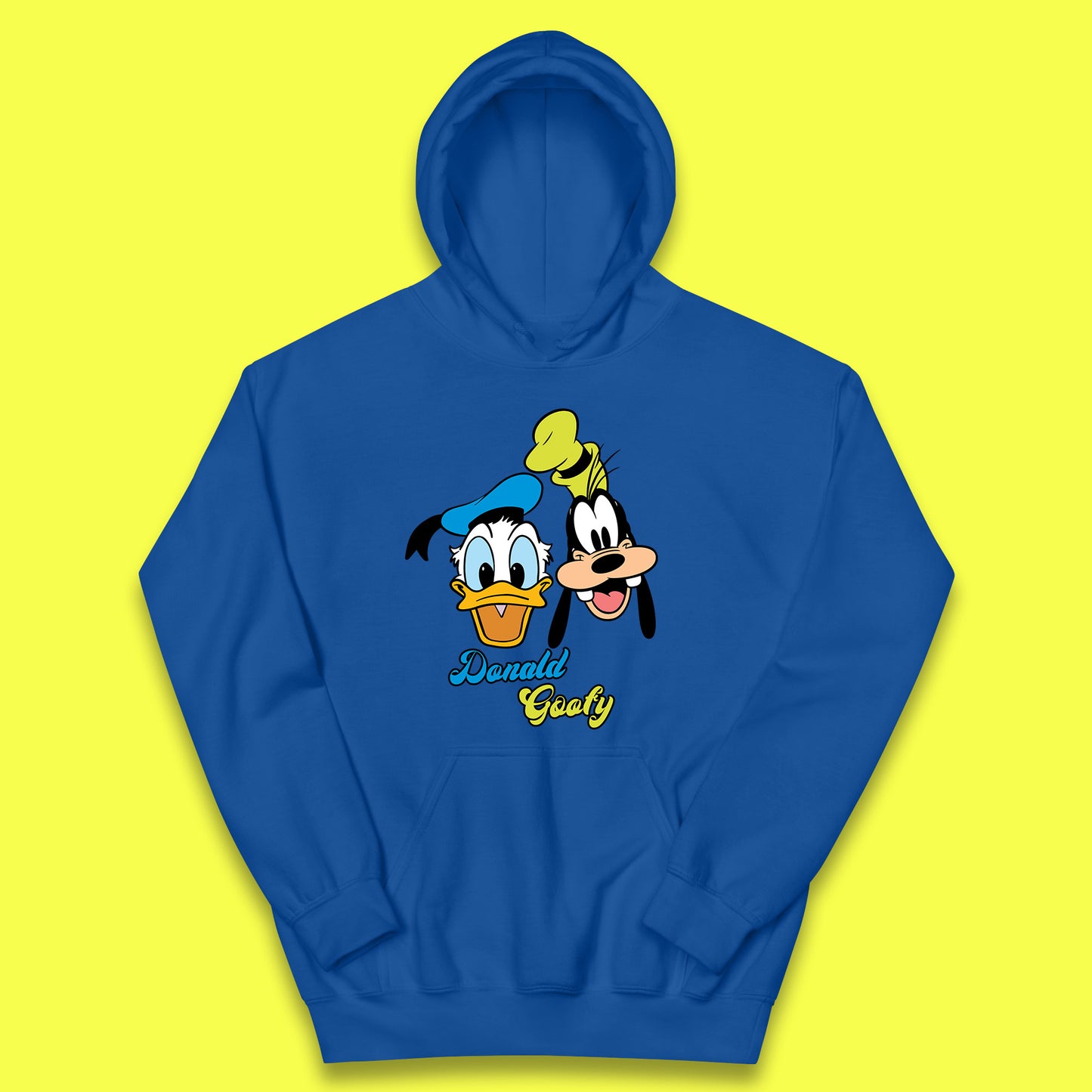 Disney Cartoon Characters Donald Duck And Pluto Goofy Face Disney World Trip Disney Vacation Kids Hoodie