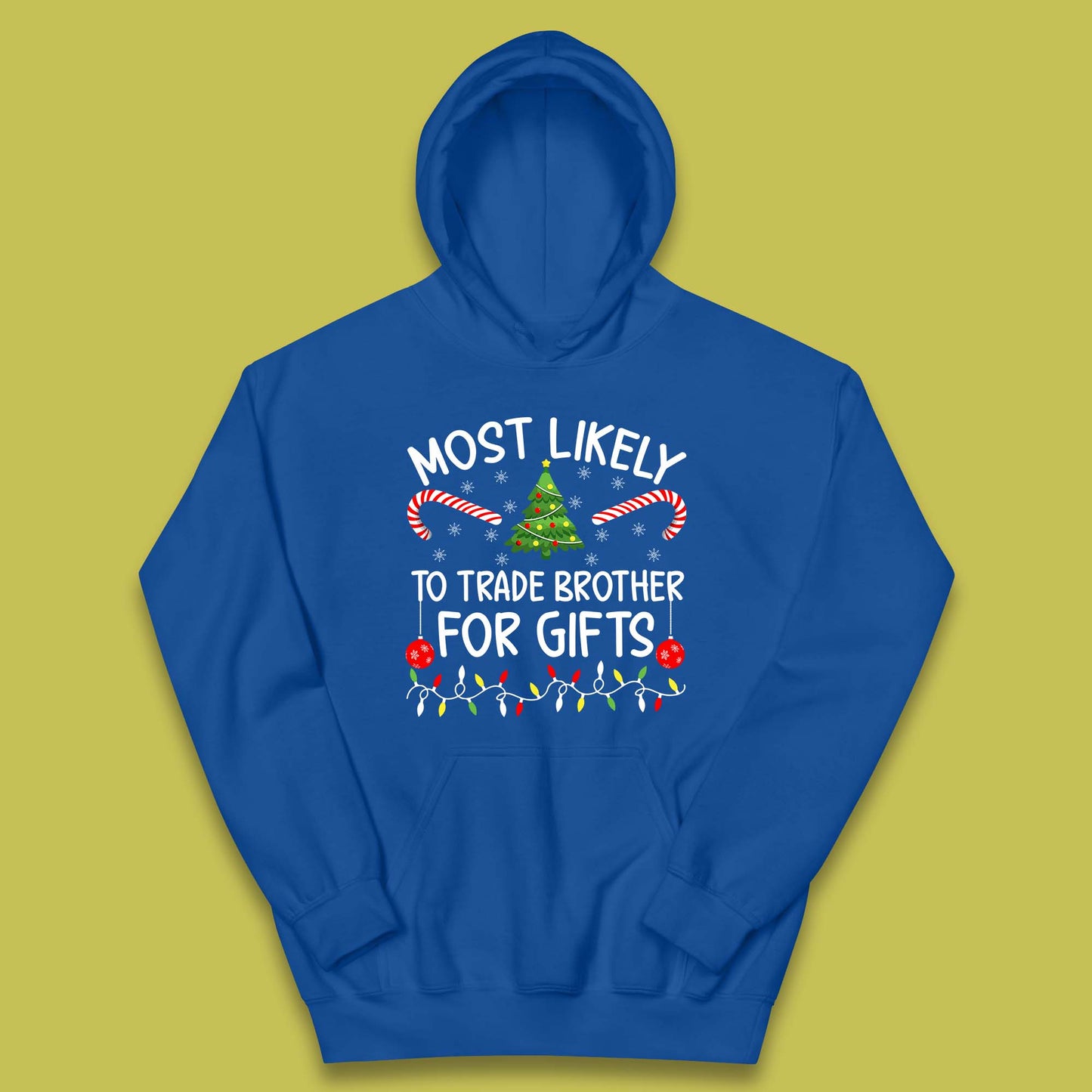 trade brother for christmas gifts hoodie