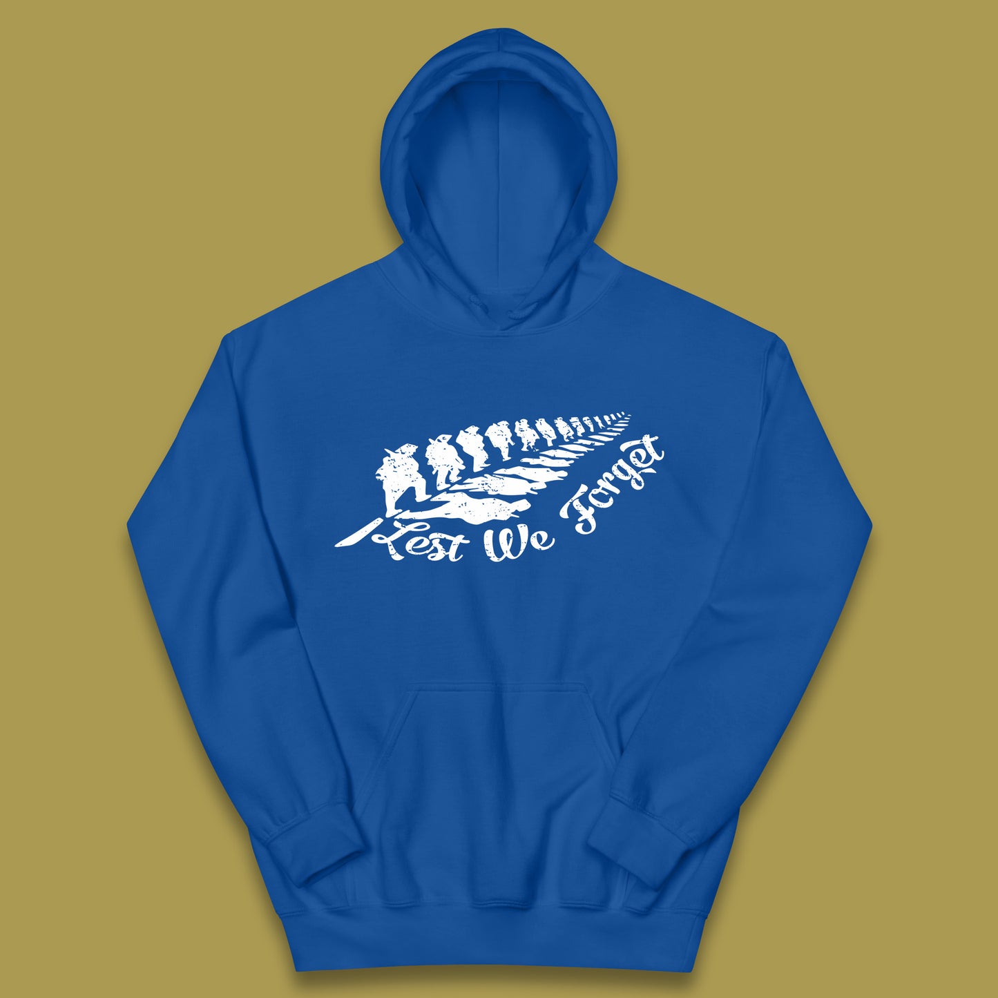 Lest We Forget Remembrance Day Military Honour Always Remember Our Heroes Kids Hoodie