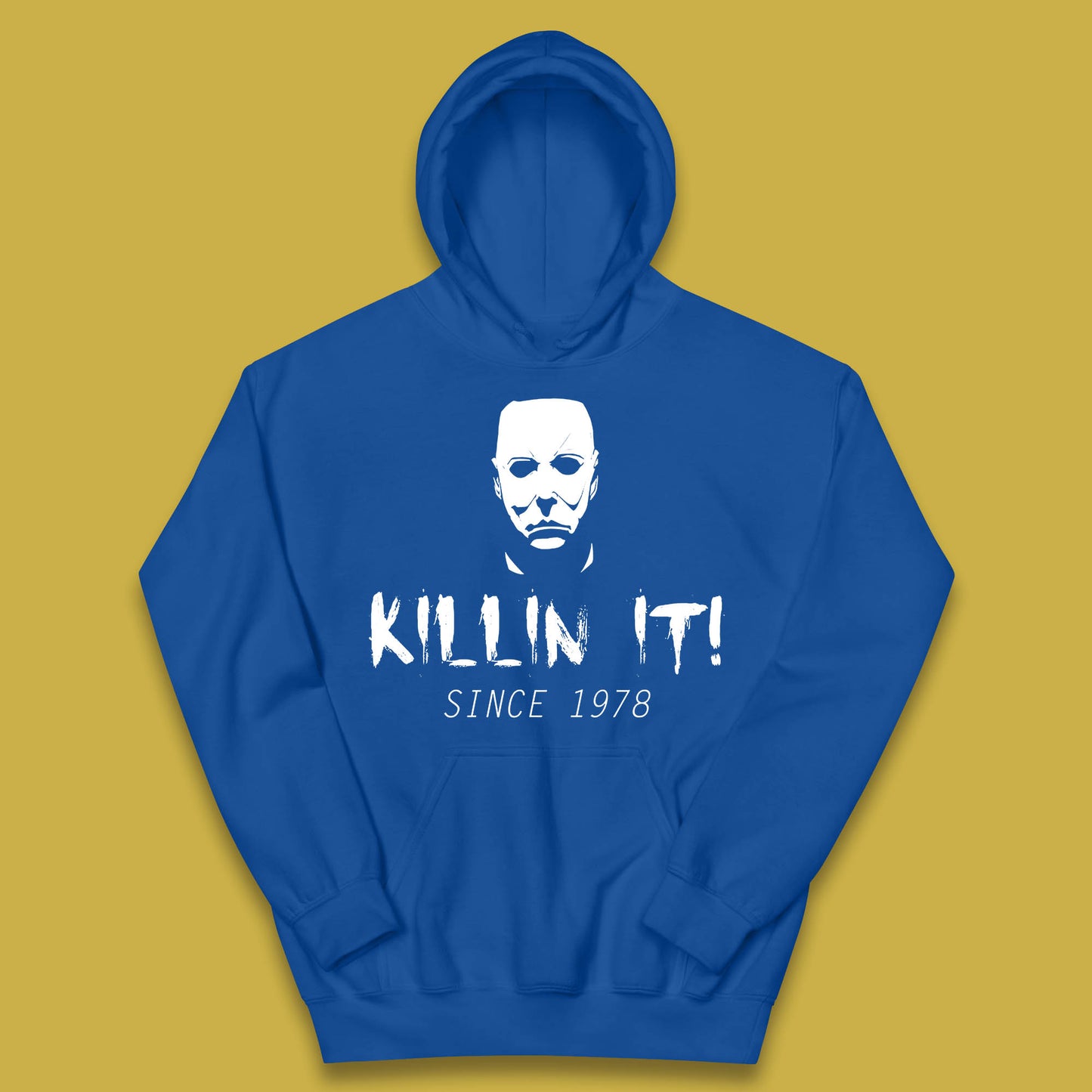 Killin It Since 1978 Halloween Michael Myers Horror Movie Kids Hoodie