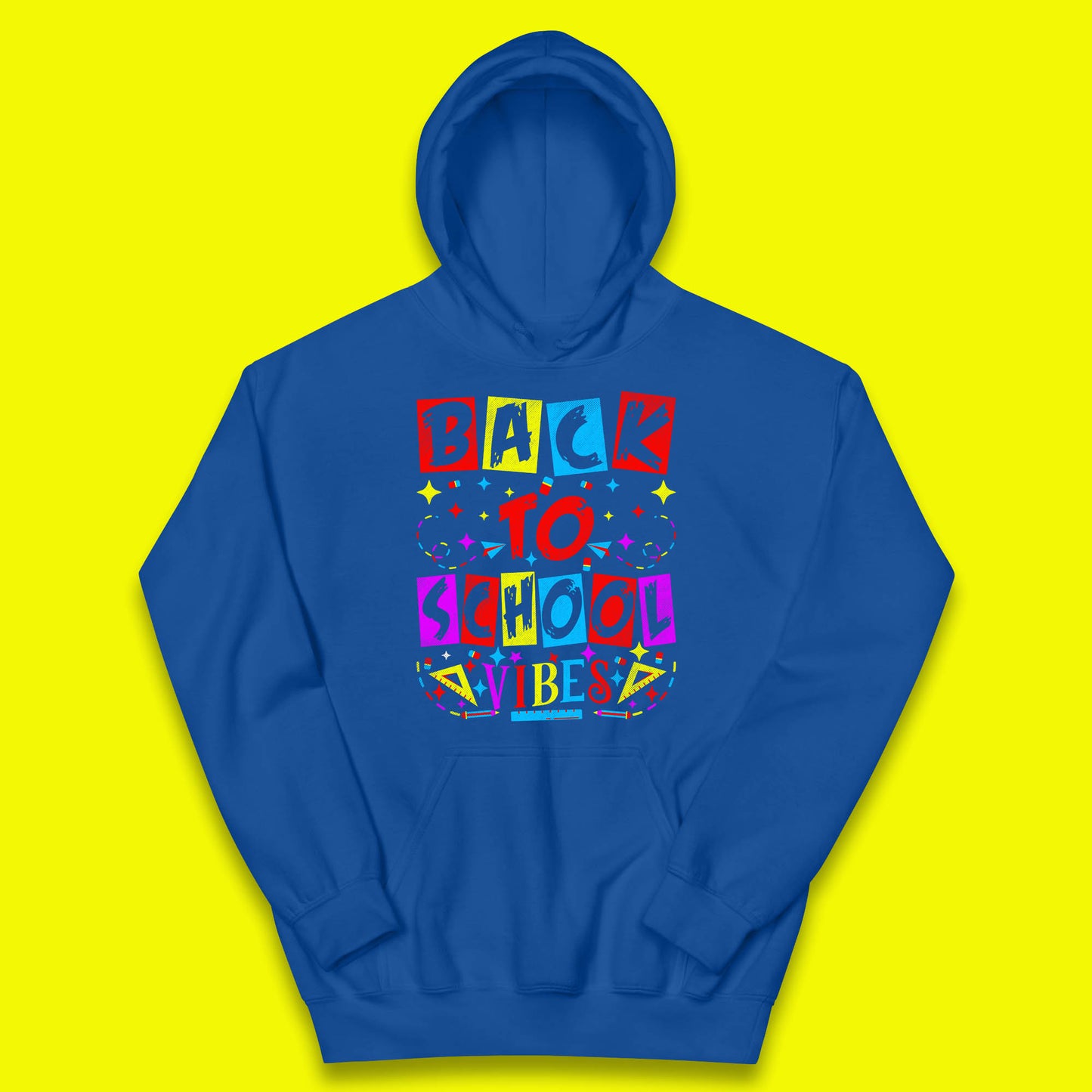 End of School Vocation Back To School Vibes Students Appreciation Teach Love Inspire Kids Hoodie
