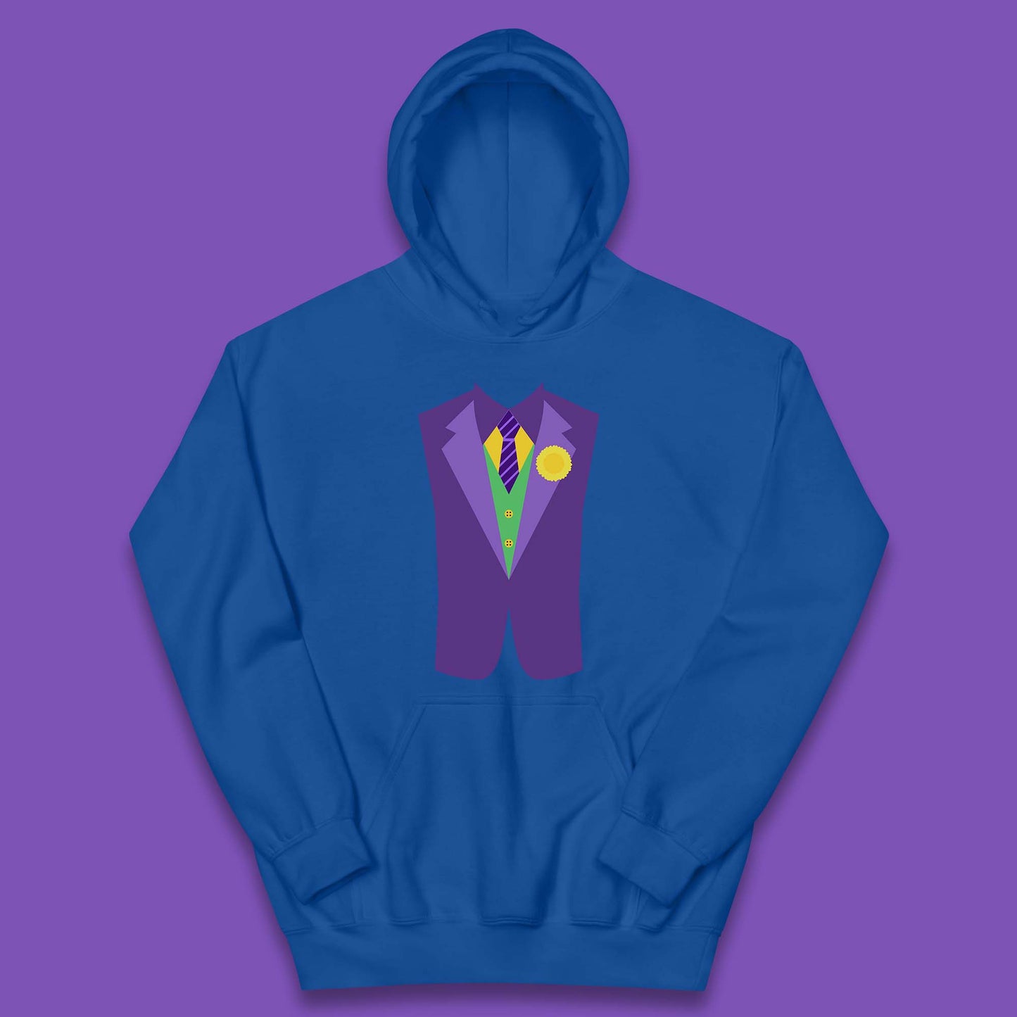 Funny Tuxedo Mardi Gras Tux Party Celebration Costume Kids Hoodie