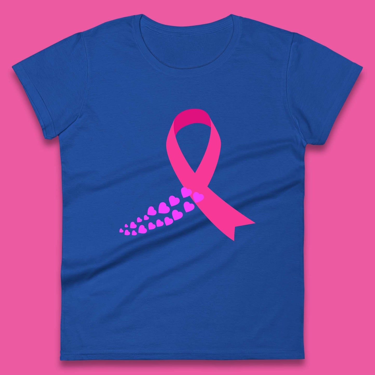 Breast Cancer Awareness Ribbon Cancer Survivor Fighter Breast Cancer Warriors Womens Tee Top