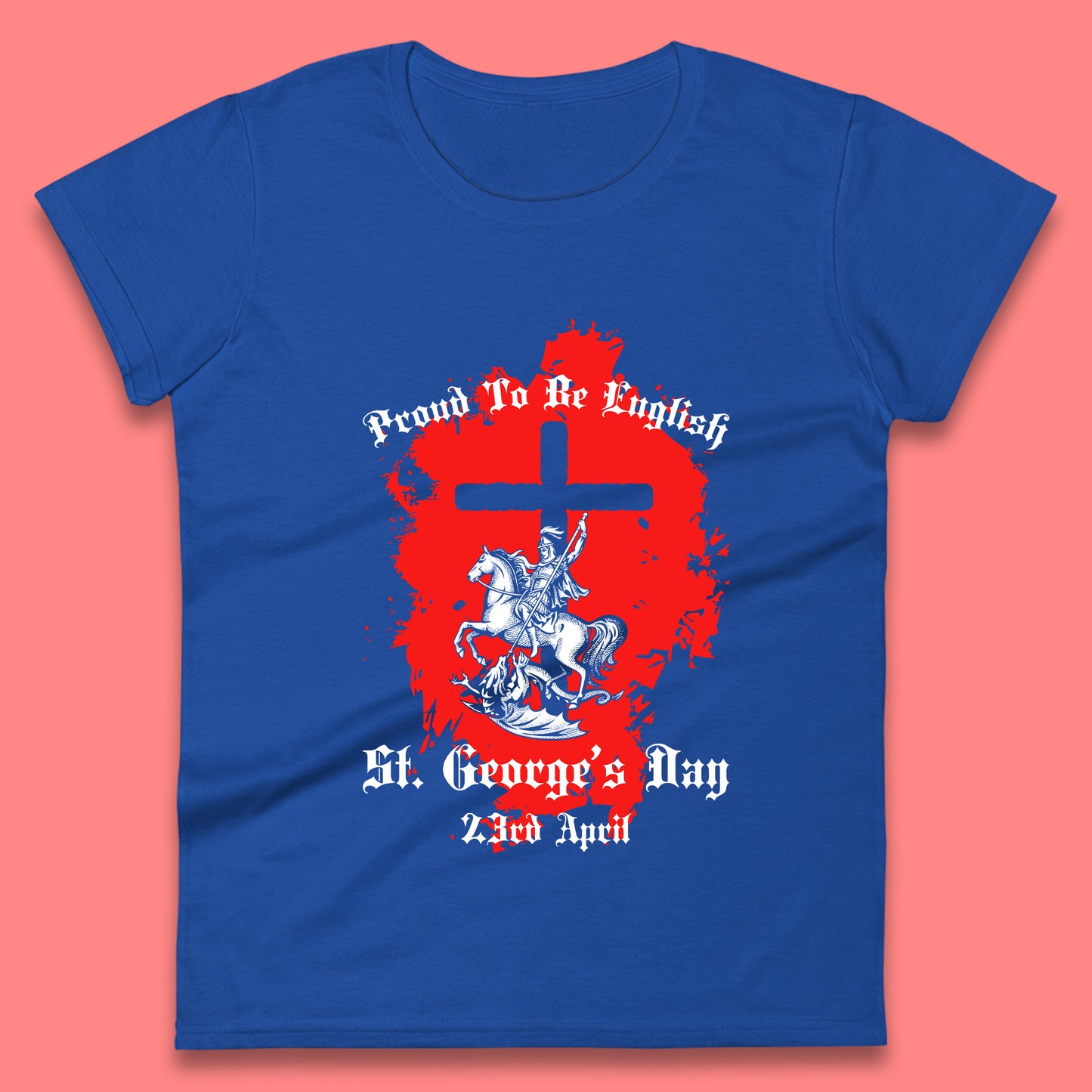 St. George's Day Womens T-Shirt