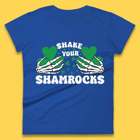 Shake Your Shamrocks St Patty's Day Womens T-Shirt