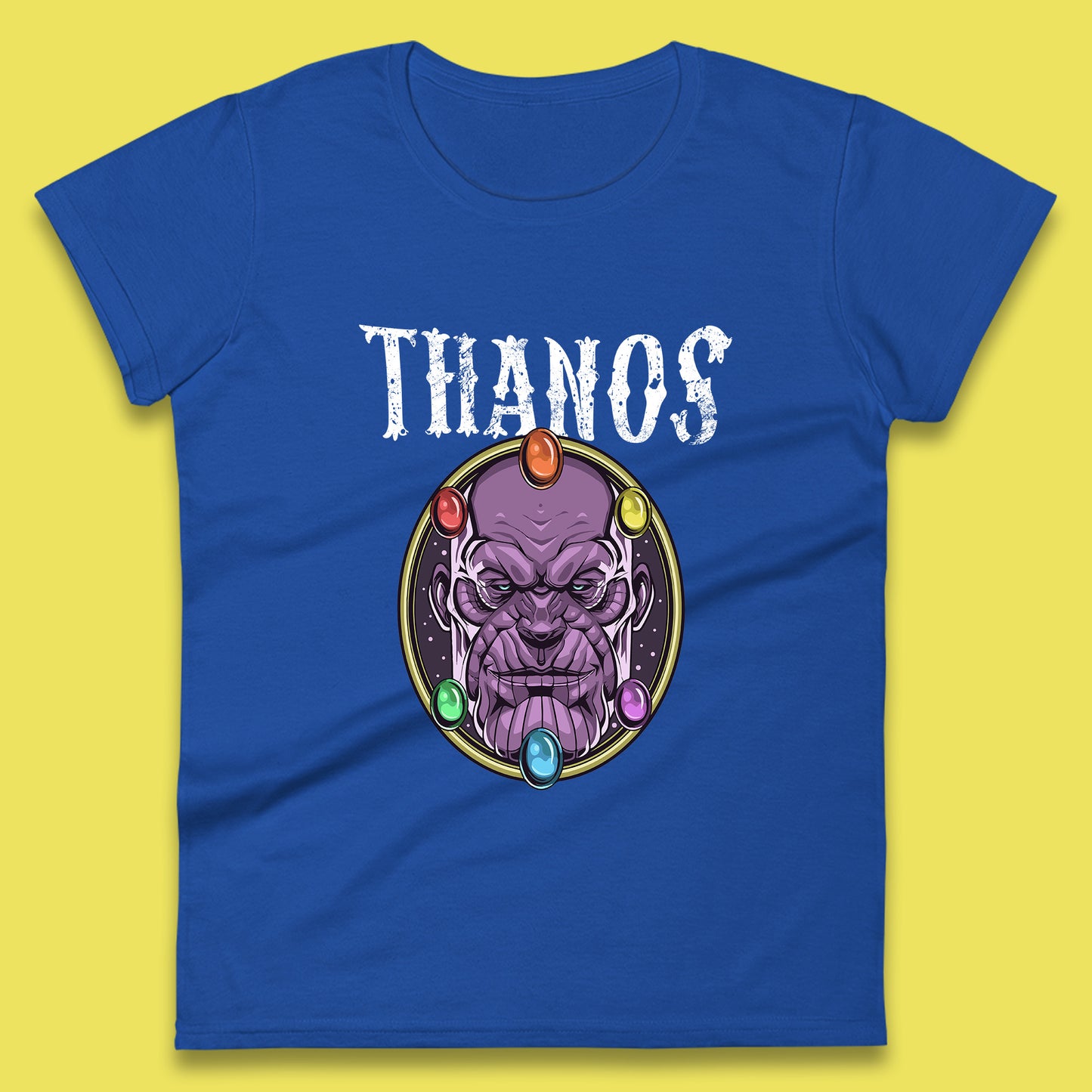Thanos Avengers Infinity Stones Thanos Comic Book Supervillain Fictional Characters Infinity Gauntlet Marvel Villian Womens Tee Top