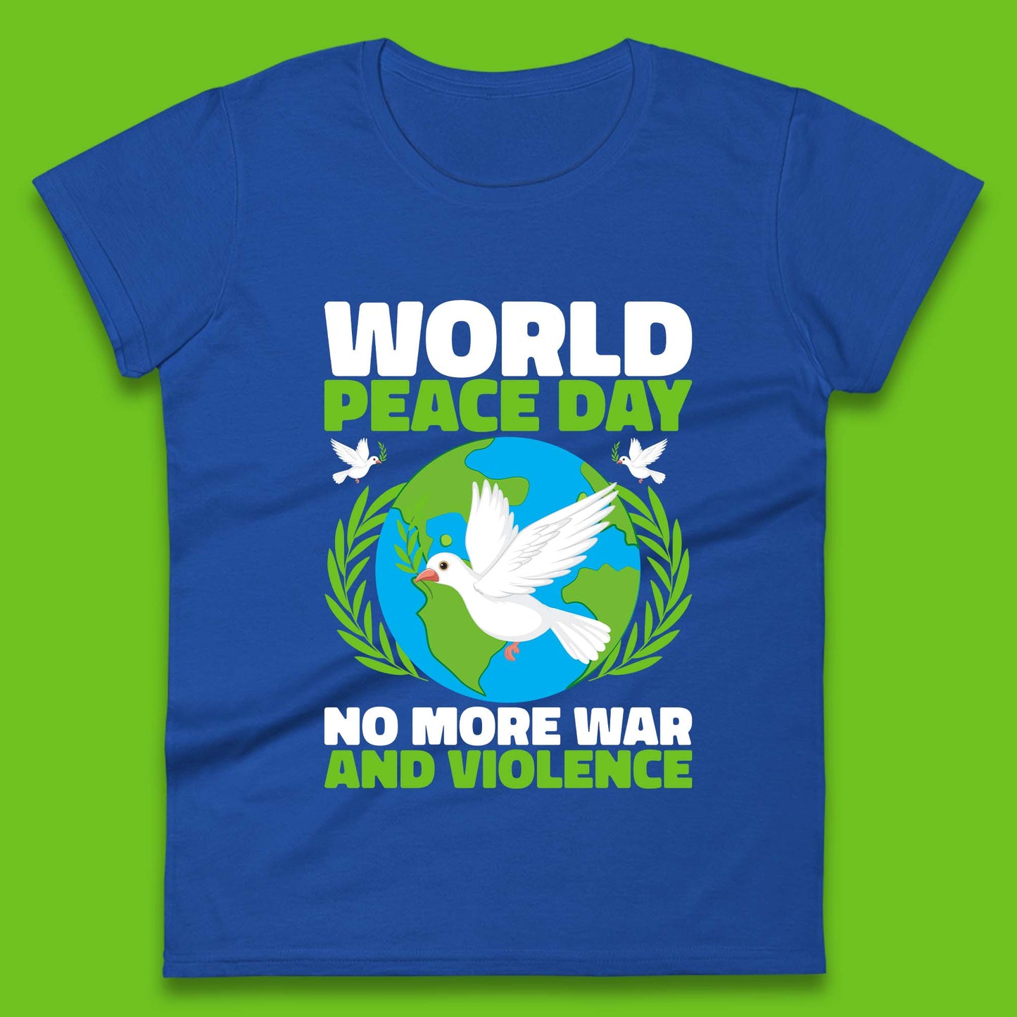 World Peace Day Womens T-Shirt